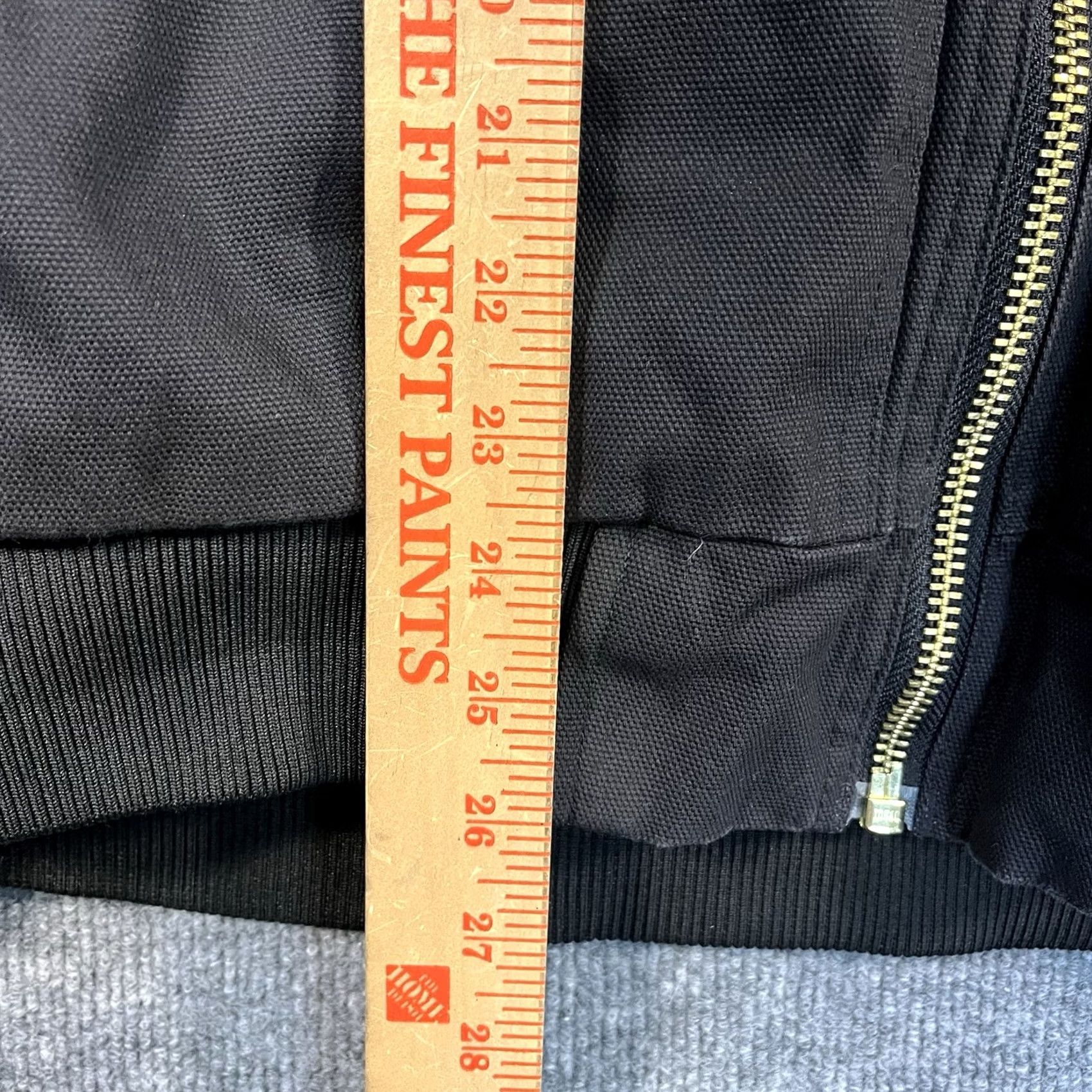 Dickies Dickies Jacket Mens XL Black Canvas Hooded Full Zip Bomber Workwear Streetwear Grunge Retro Hip Hop Detroit Vtg Size US XL / EU 56 / 4 - 5 Thumbnail