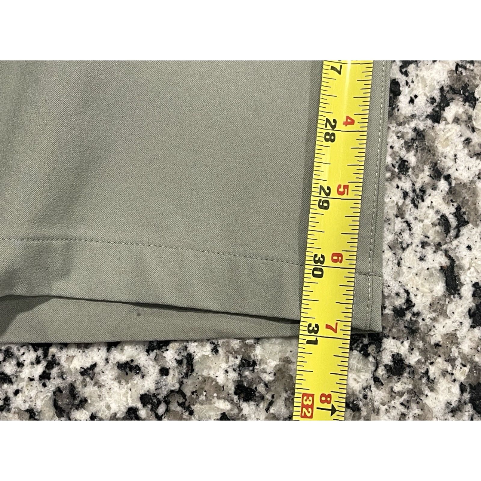 Vintage Free Fly Pants Men's 35x31 Chino Sage Nylon Stretch Outdoors Hiking Performance Size US 35 - 8 Thumbnail