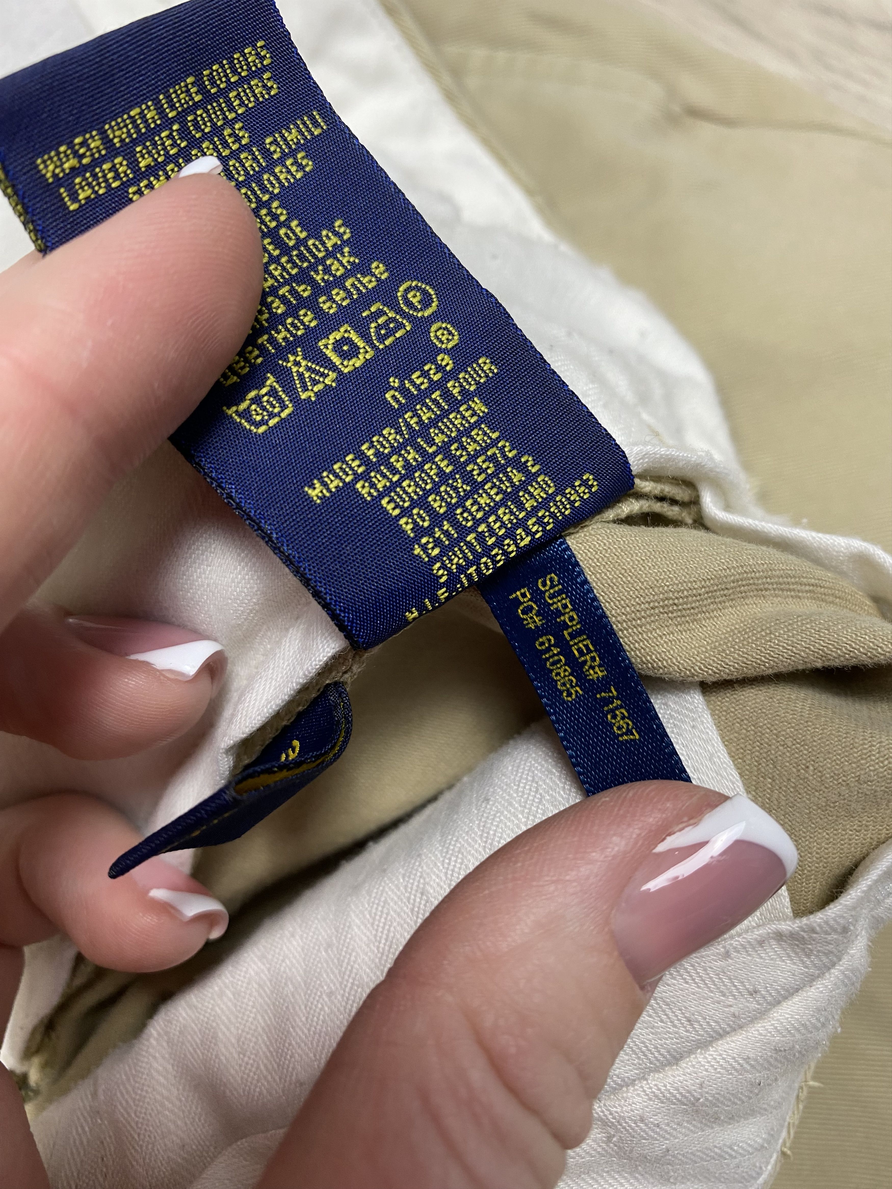 Polo Ralph Lauren Polo Ralph Lauren Mens Chino Pants Size US 32 / EU 48 - 7 Thumbnail