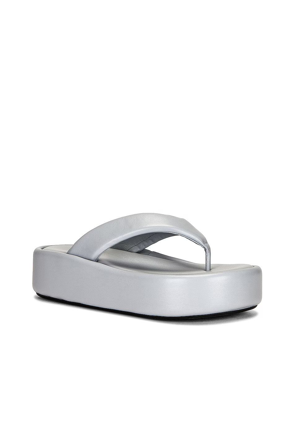 o1s1rm0724 Rise Thong Sandals in Ash Blue