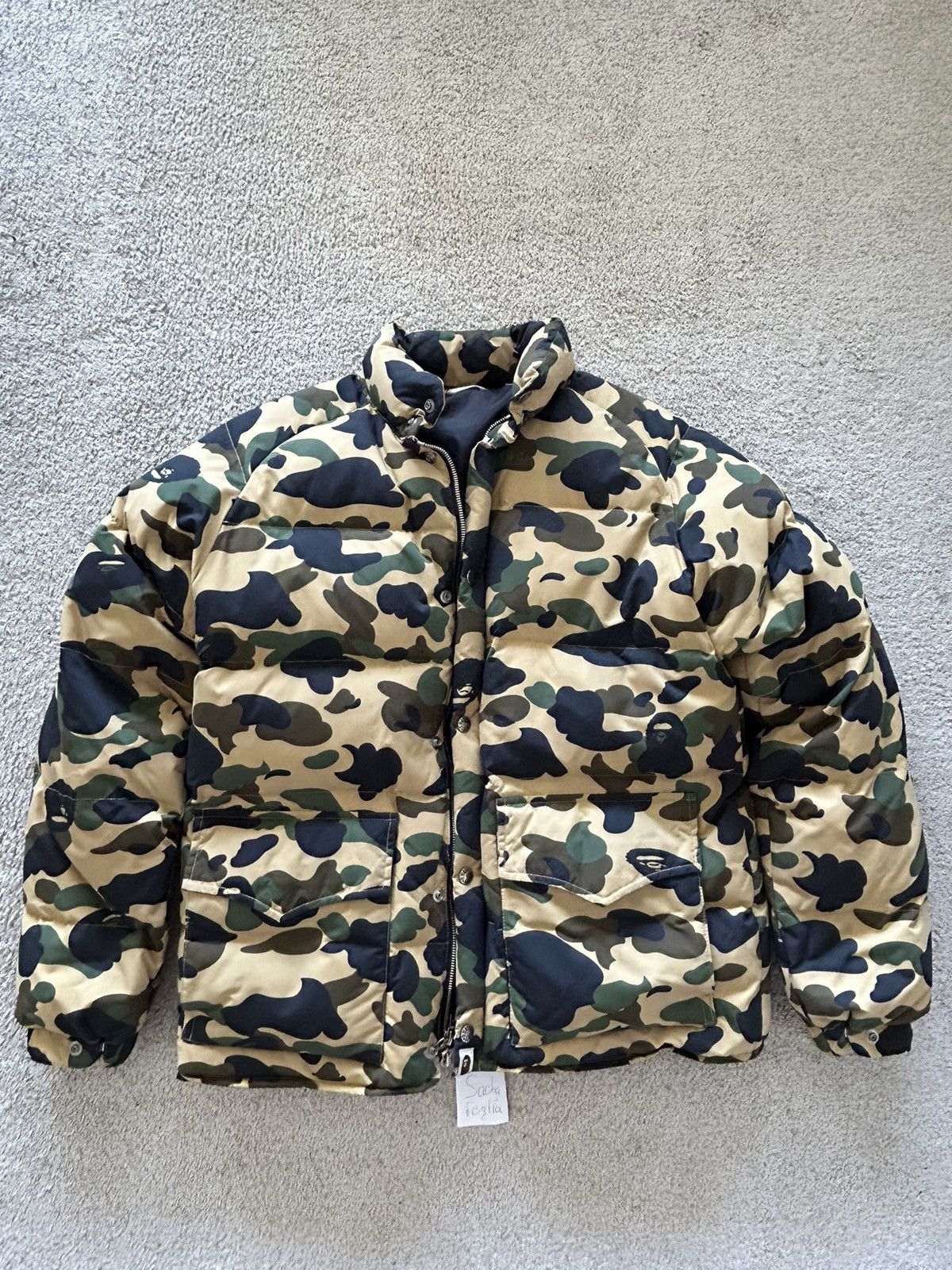 Bape A Bathing Ape x Carhartt 1st Camo Jacket Large | Grailed