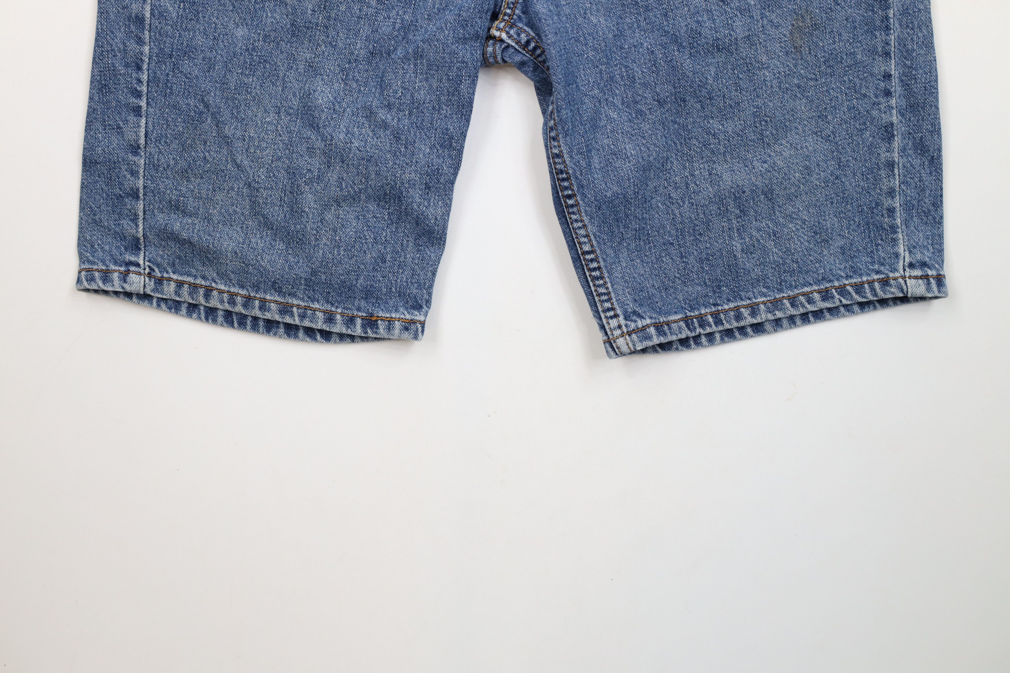 Levi's × Vintage Vintage Y2K Levis 505 Regular Fit Denim Jean Shorts Jorts Size US 33 - 4 Thumbnail