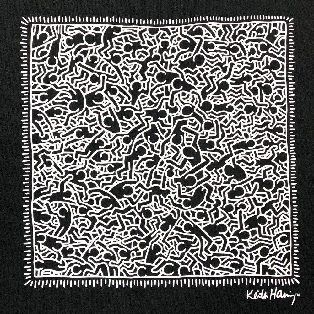 Keith Haring KEITH HARING Art Graphic Tee Size US L / EU 52-54 / 3 - 3 Thumbnail