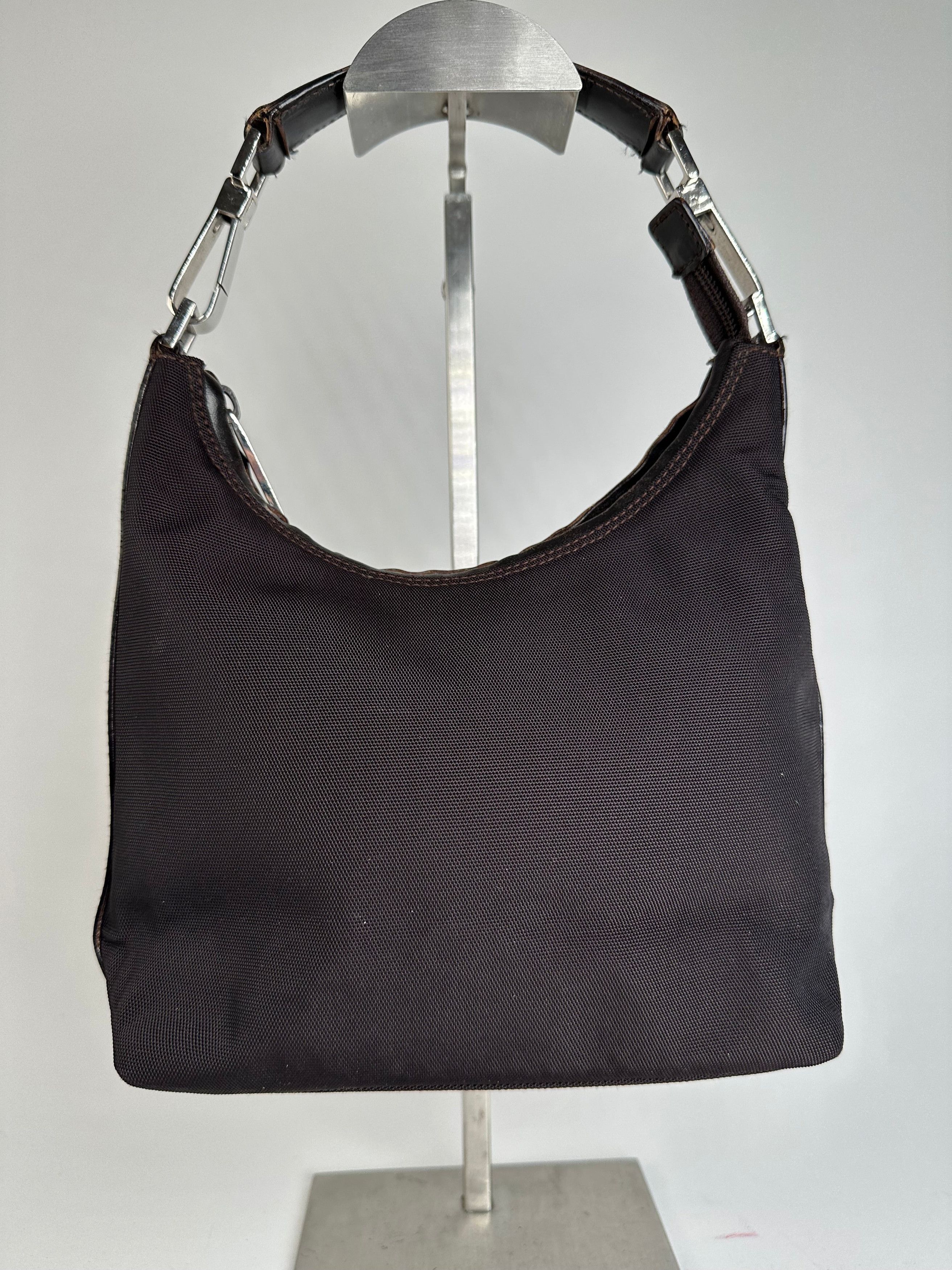 Gucci Vintage Hobo Bag Dark Brown / Black Size ONE SIZE - 1 Thumbnail