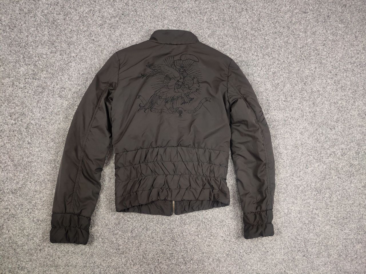 Diesel Archive Rare Vintage 00's Diesel Bandits Cropped Logo Jacket Size S / US 4 / IT 40 - 5 Thumbnail