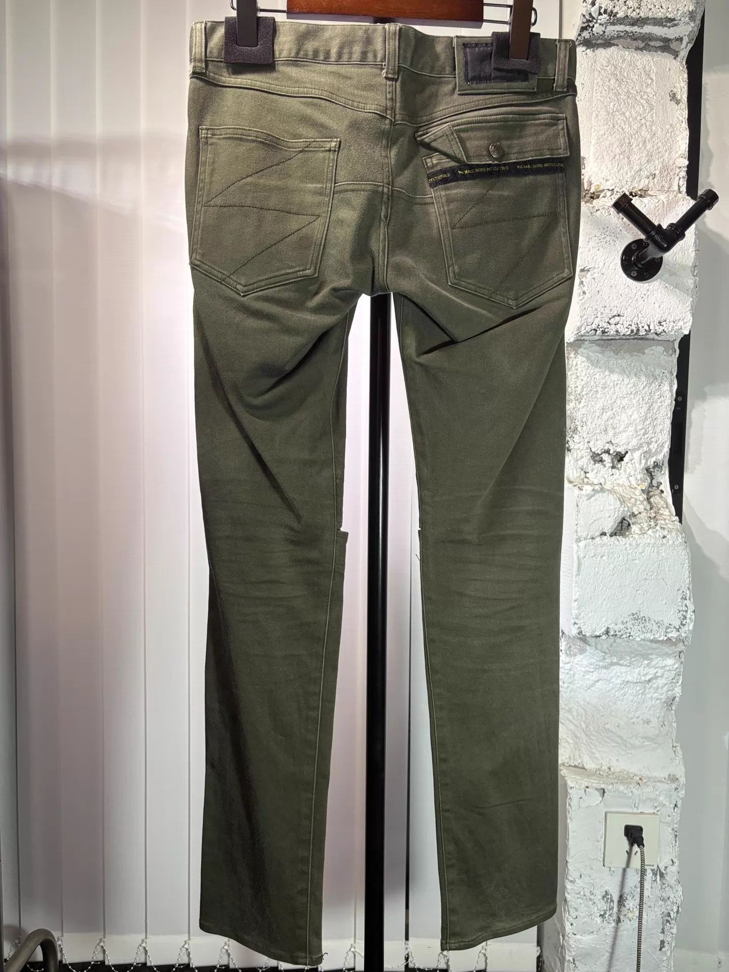 Undercover Undercover UCism 09AW Cutknee Stretch Skinny Jeans Size US 32 / EU 48 - 2 Thumbnail