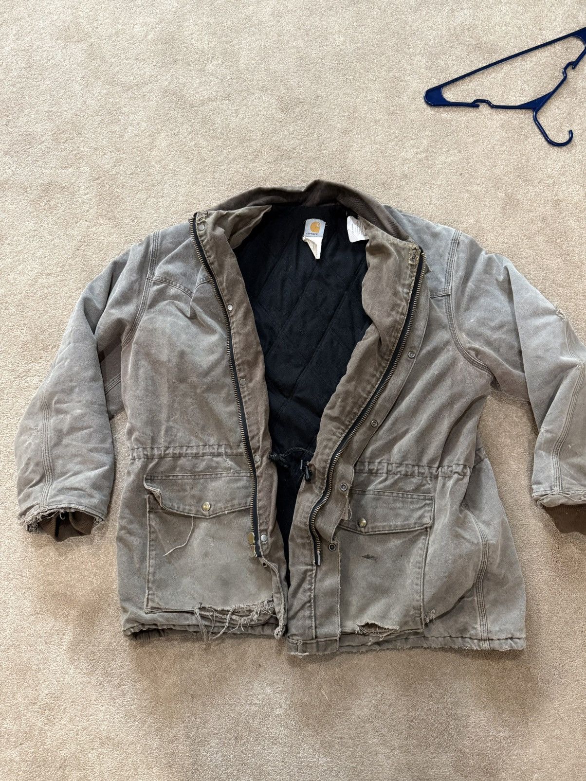 Carhartt × Vintage Rare Vintage Carhartt Jacket Size US XL / EU 56 / 4 - 4 Thumbnail