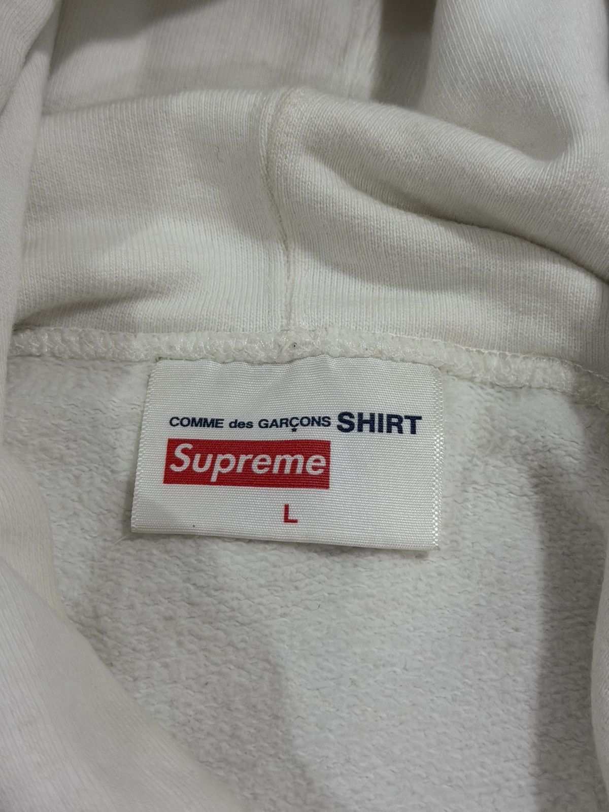 Comme des Garcons SHIRT × Supreme Supreme Comme Des Garcons hoodie Size US L / EU 52-54 / 3 - 5 Thumbnail