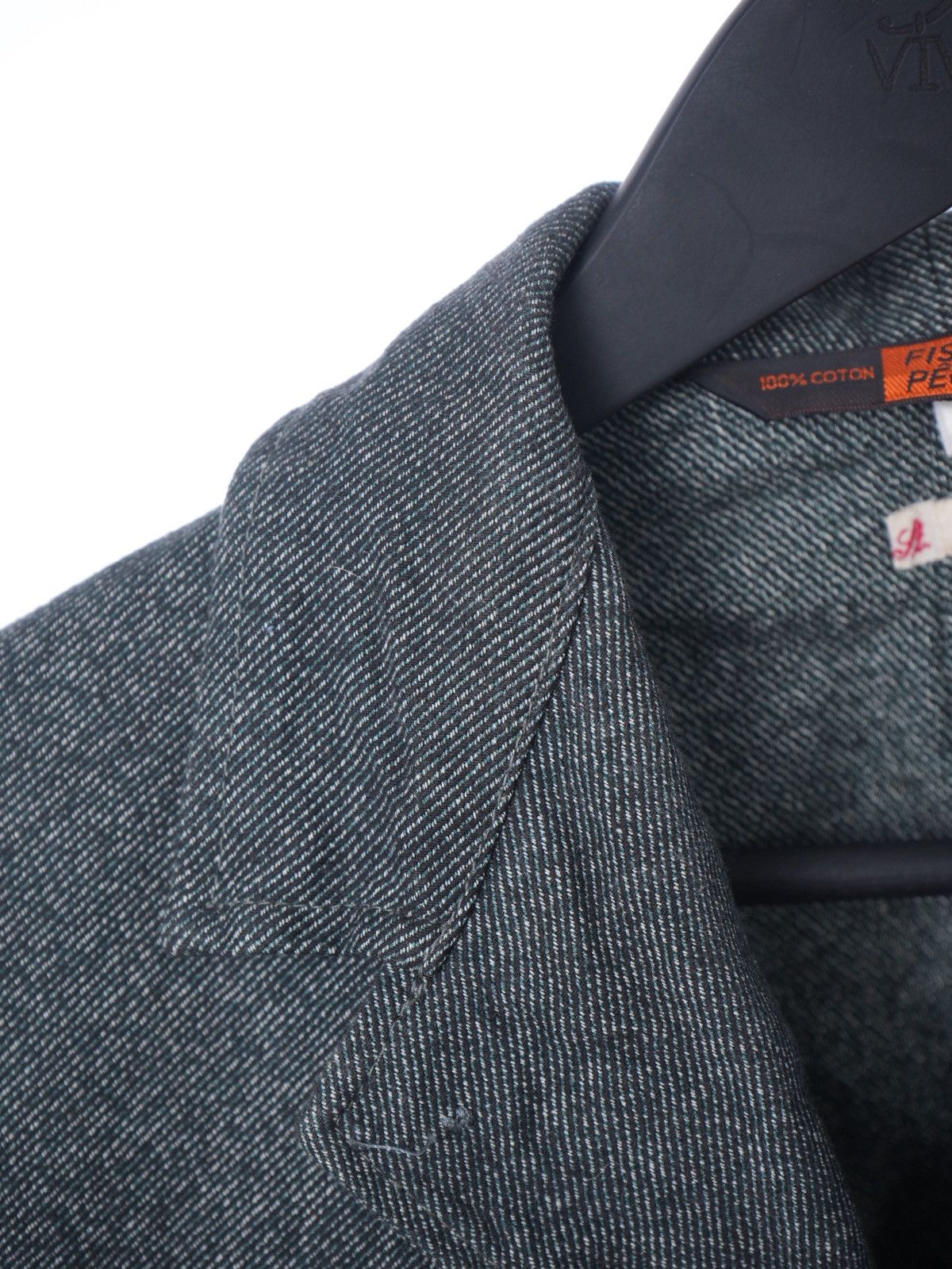 Unsound Rags 70s 80s Vintage Fischer Swiss French Chore Work Jacket Size US S / EU 44-46 / 1 - 2 Thumbnail