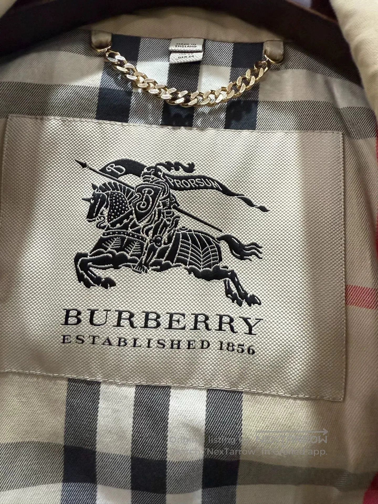 Burberry Burberry Trench Coat Size 38. Size S / US 4 / IT 40 - 3 Thumbnail