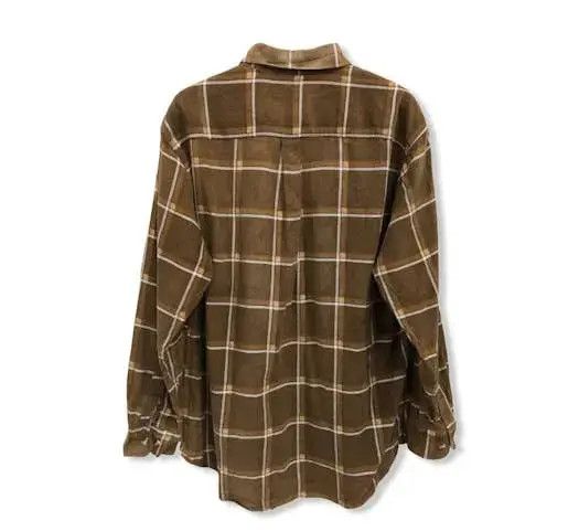 Flannel × Vintage Vintage Dong You Plaid Tartan Flannel Shirt 👕 Size US L / EU 52-54 / 3 - 4 Thumbnail