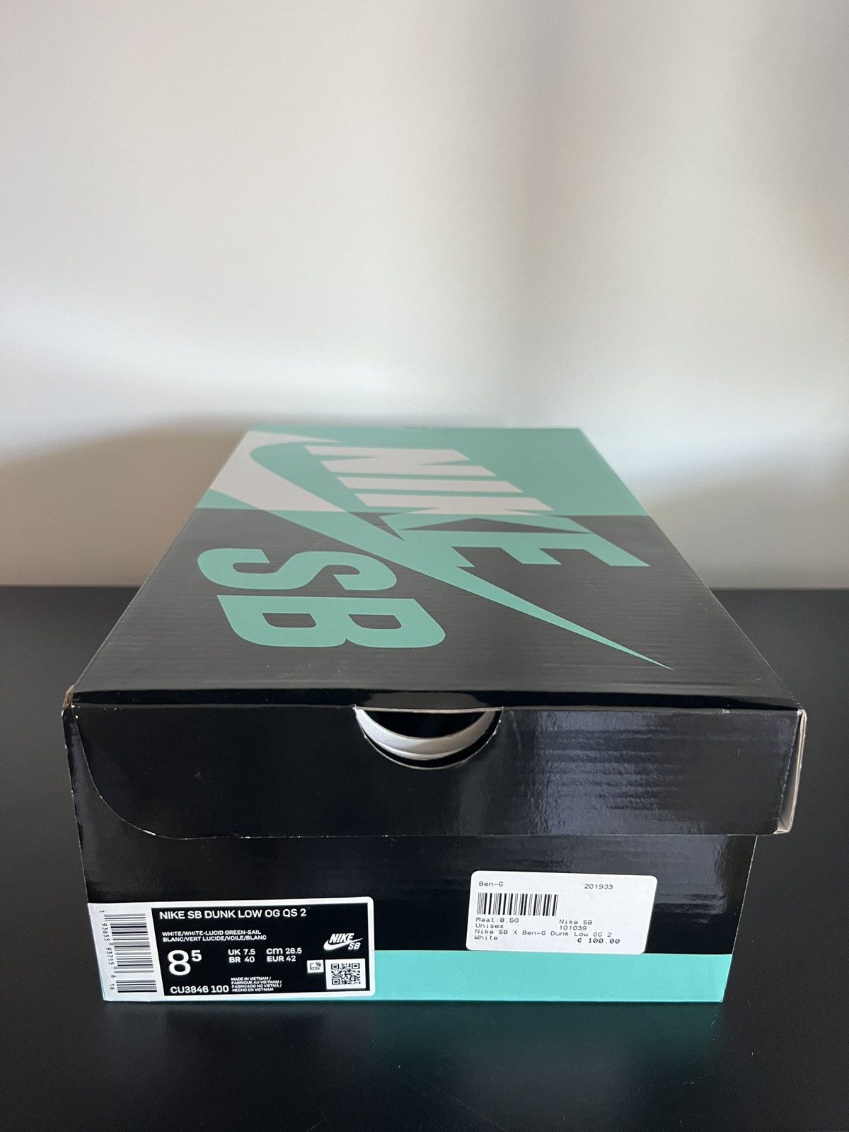 Nike BEN-G X NIKE SB DUNK LOW OG (EXCLUSIVE) Size US 8.5 / EU 41-42 - 10 Thumbnail