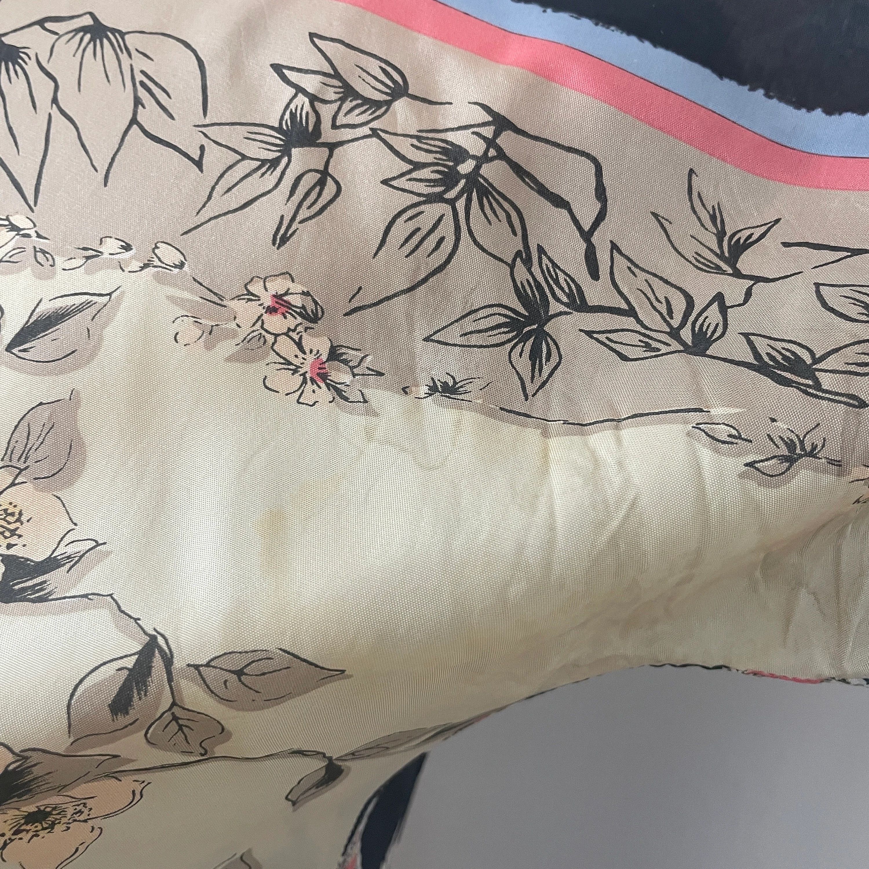 Jean Paul Gaultier JPG Femme all over contrasting watercolor art print blouse Size M / US 6-8 / IT 42-44 - 4 Thumbnail