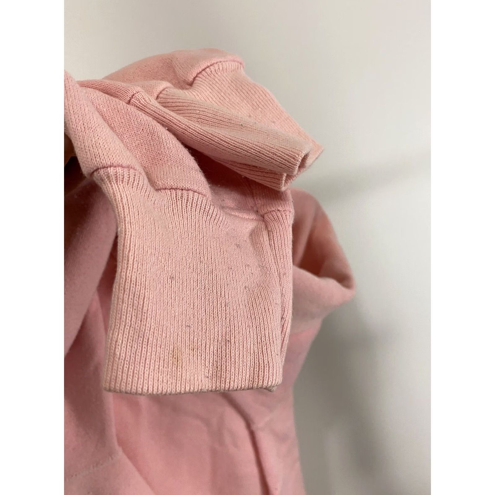 Pinko VTG 80s Miami Vice TV Show Promo Raglan Pink Crewneck Sweatshirt Women XL Size Pink Crew Neck Sweatshirt 80s Theme Mens Womens Girls Boys Size XL / US 12-14 / IT 48-50 - 6 Thumbnail