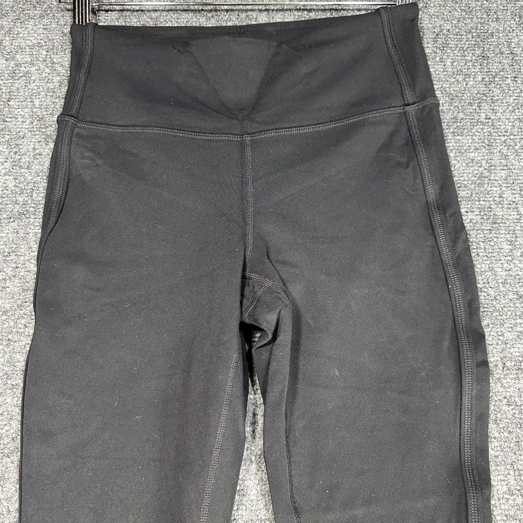 Athleta Athleta Pants Womens Small Black Compression Pants Ankle Cut Outs Size 42" / US 20 - 3 Thumbnail