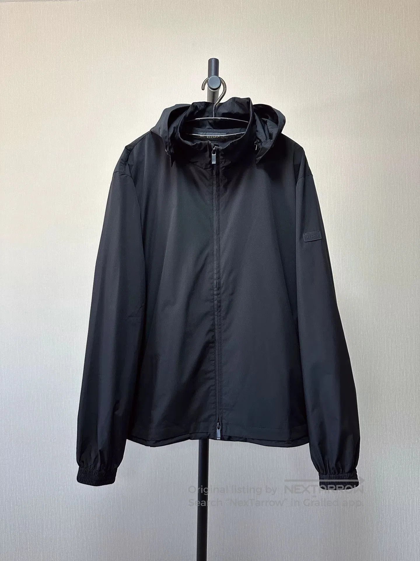 Ermenegildo Zegna ZEGNA Black Casual Trench Coat. Size US XXL / EU 58 / 5 - 1 Thumbnail