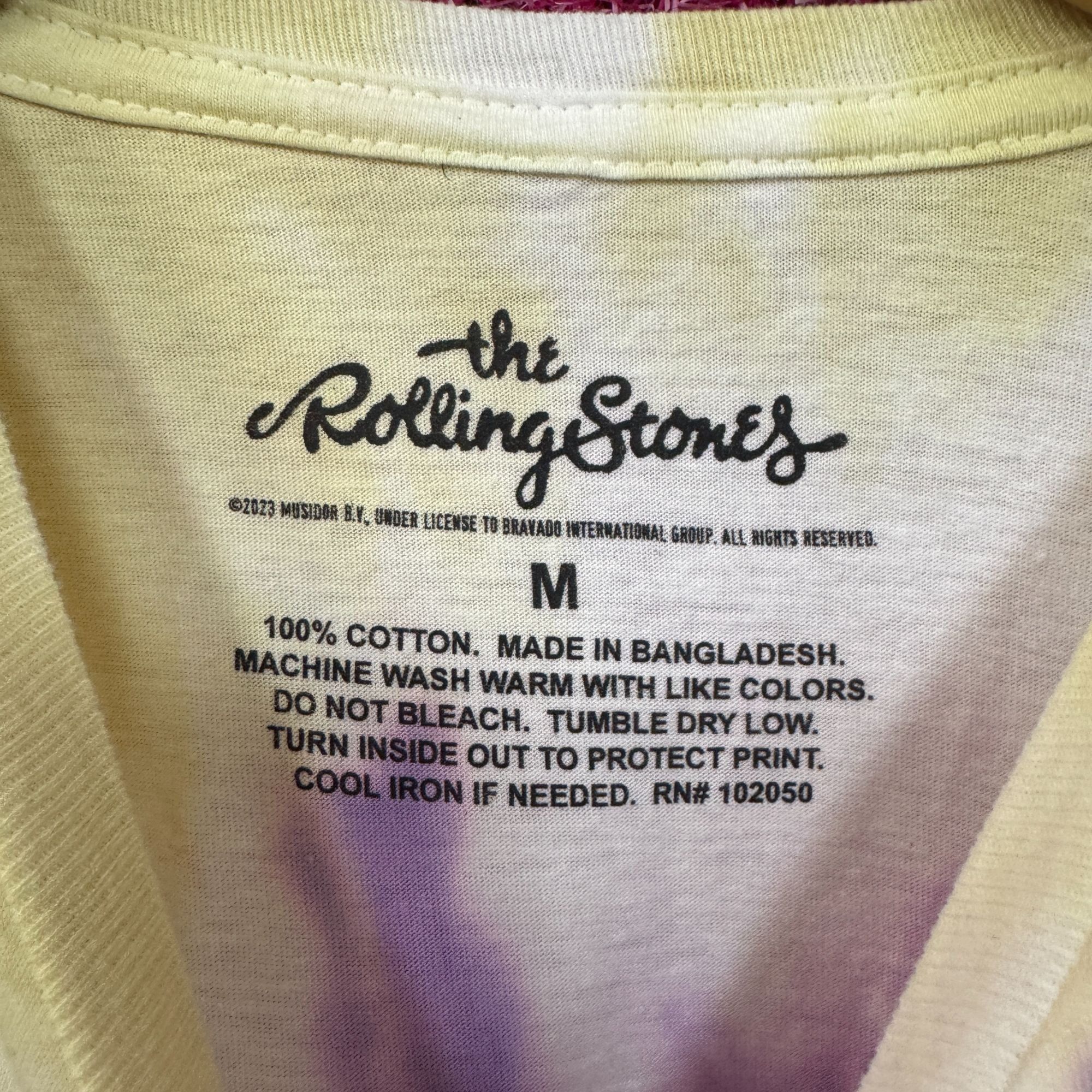 The Rolling Stones The Rolling Stones Circus Stars Hot Lips Rock Band Tie Dye M Size US M / EU 48-50 / 2 - 4 Thumbnail