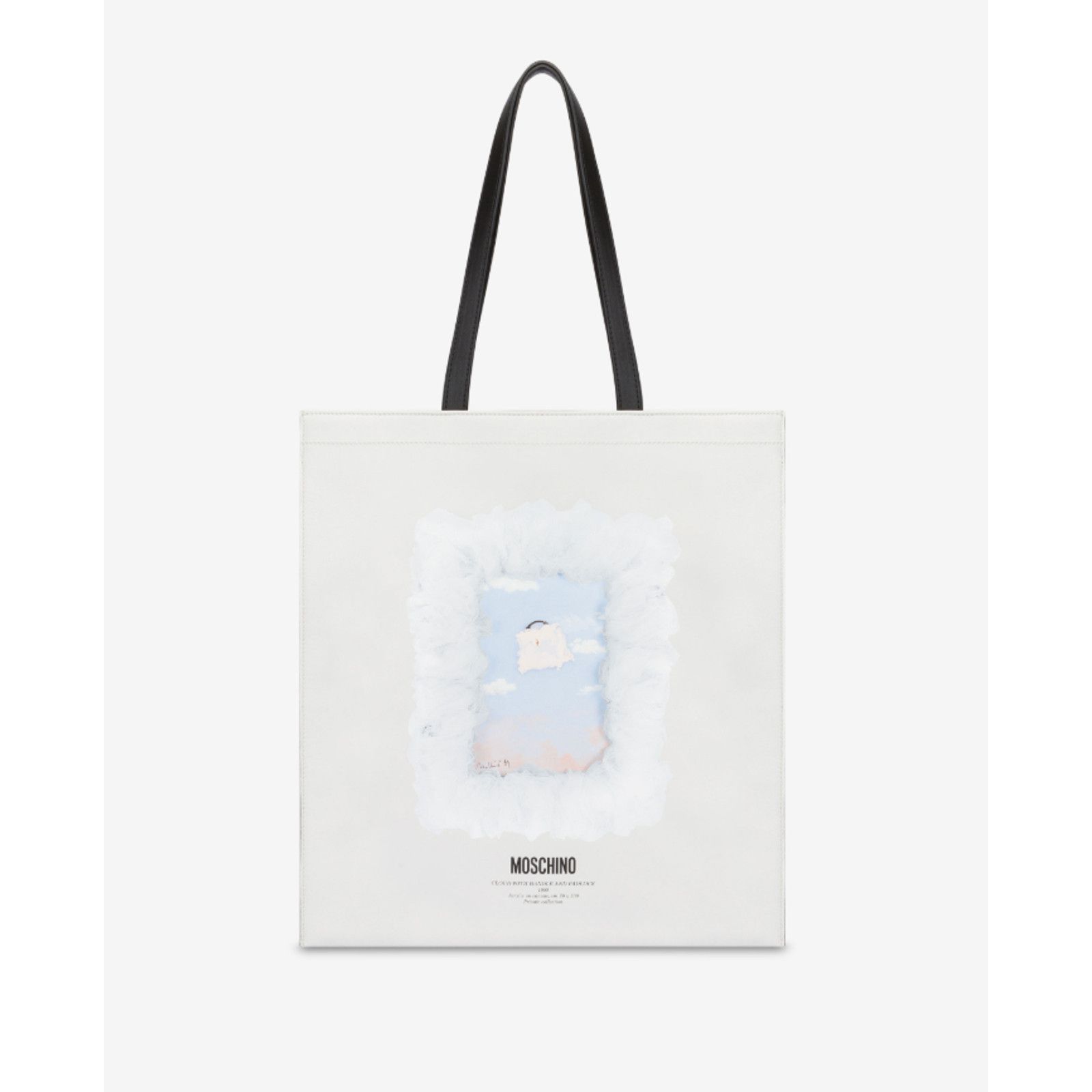 Moschino SS24 MOSCHINO COUTURE Leather Cloud & Padlock 1989 Tote Bag Size ONE SIZE - 1 Thumbnail
