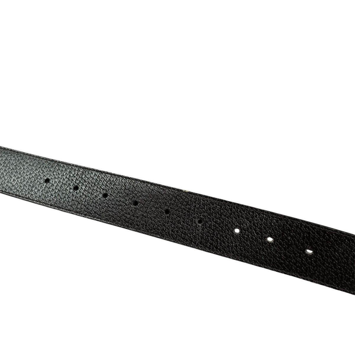 Gucci GUCCI GG-Buckle ‘Black’ Leather Belt Size 36 - 4 Thumbnail