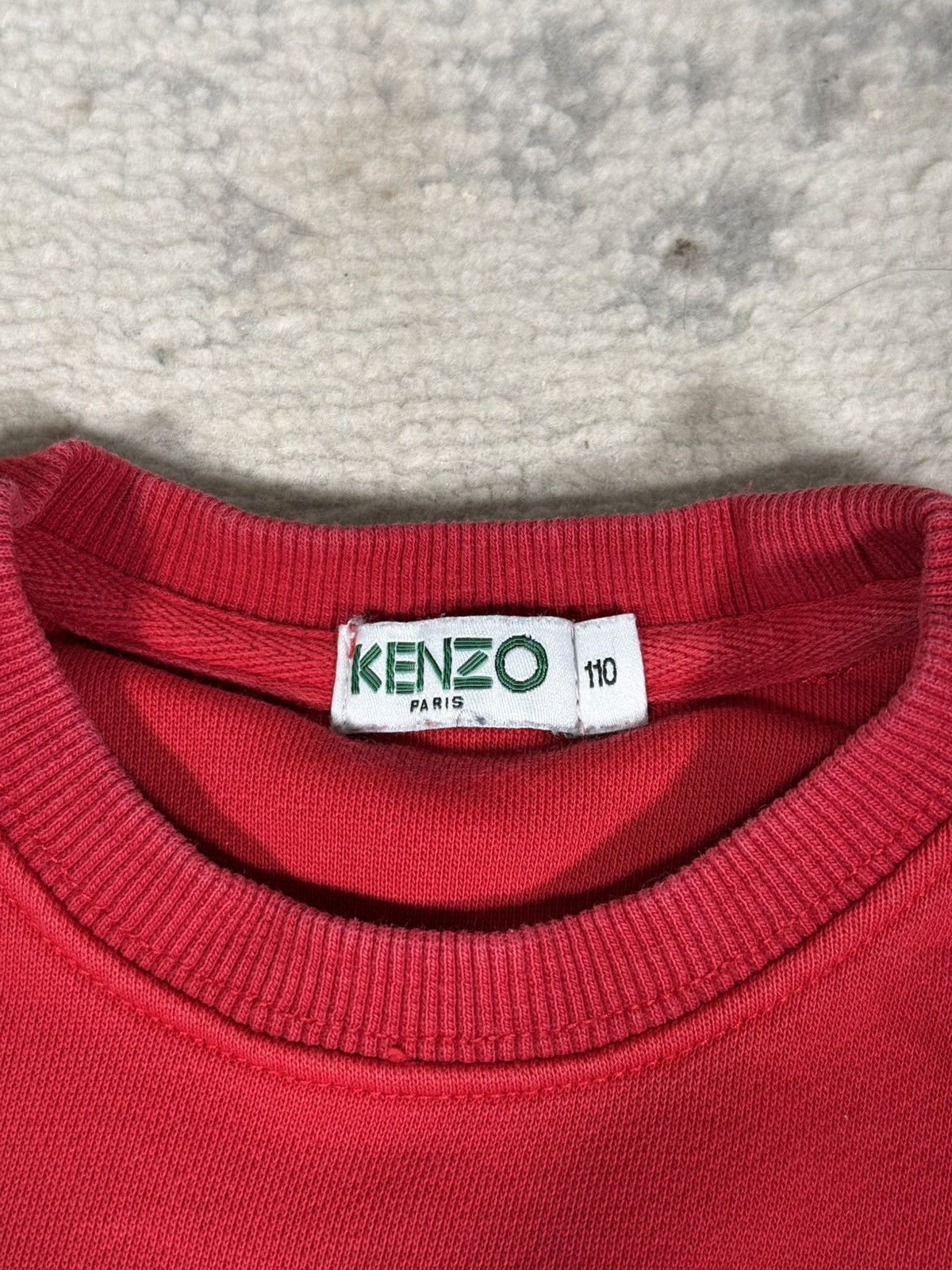 Kenzo Kenzo Kids Embroidered Tiger Sweatshirt Size US XXS / EU 40 - 4 Thumbnail