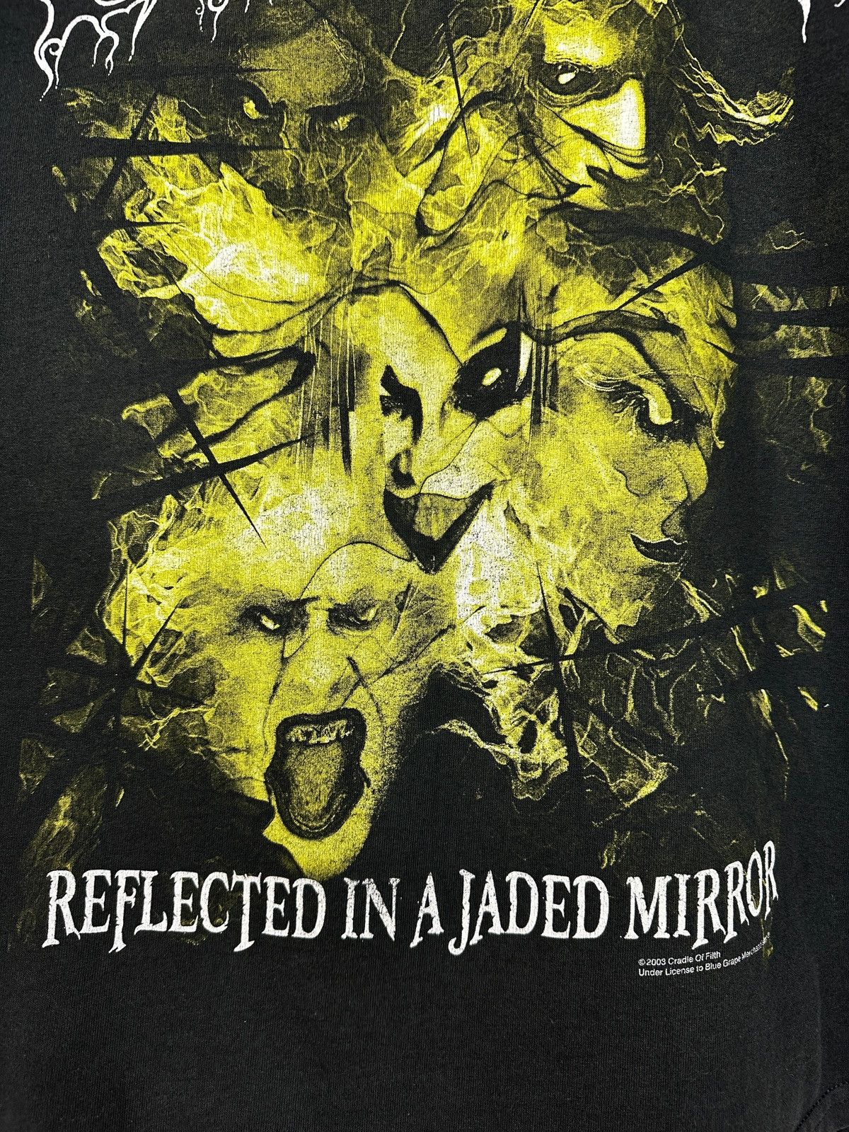 Band Tees 2003 Vintage Cradle of Filth Reflected In A Jaded Mirror Size US M / EU 48-50 / 2 - 9 Thumbnail