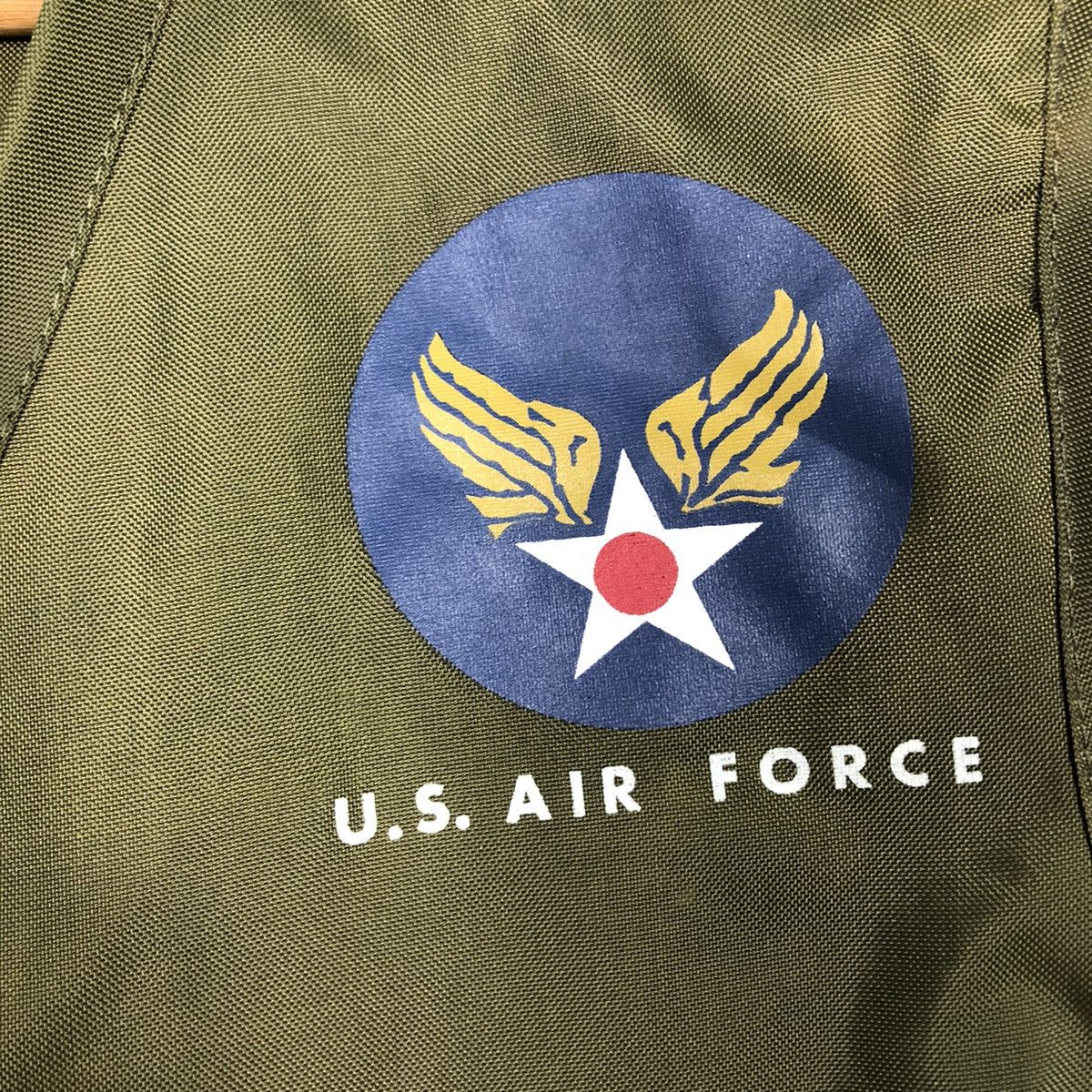 Japanese Brand 📌Vintage Utility Tactical Vest Us Air Force Military Size US M / EU 48-50 / 2 - 18 Thumbnail