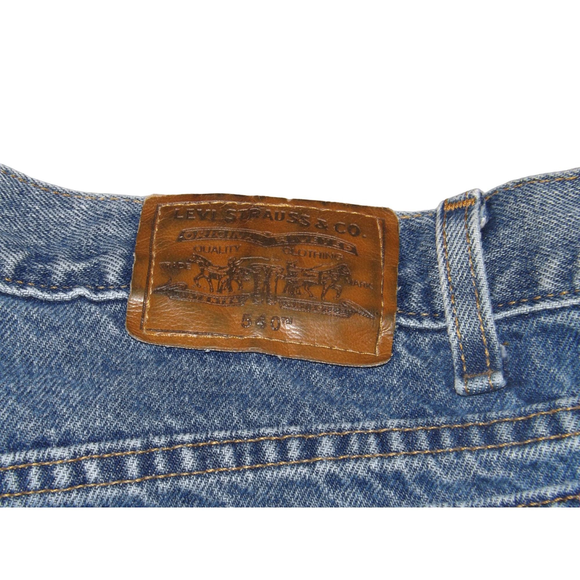 Levi's Vintage Levis 540 Jeans Men Sz 44X32 Relaxed Fit Blue Denim Size US 44 / EU 60 - 2 Thumbnail