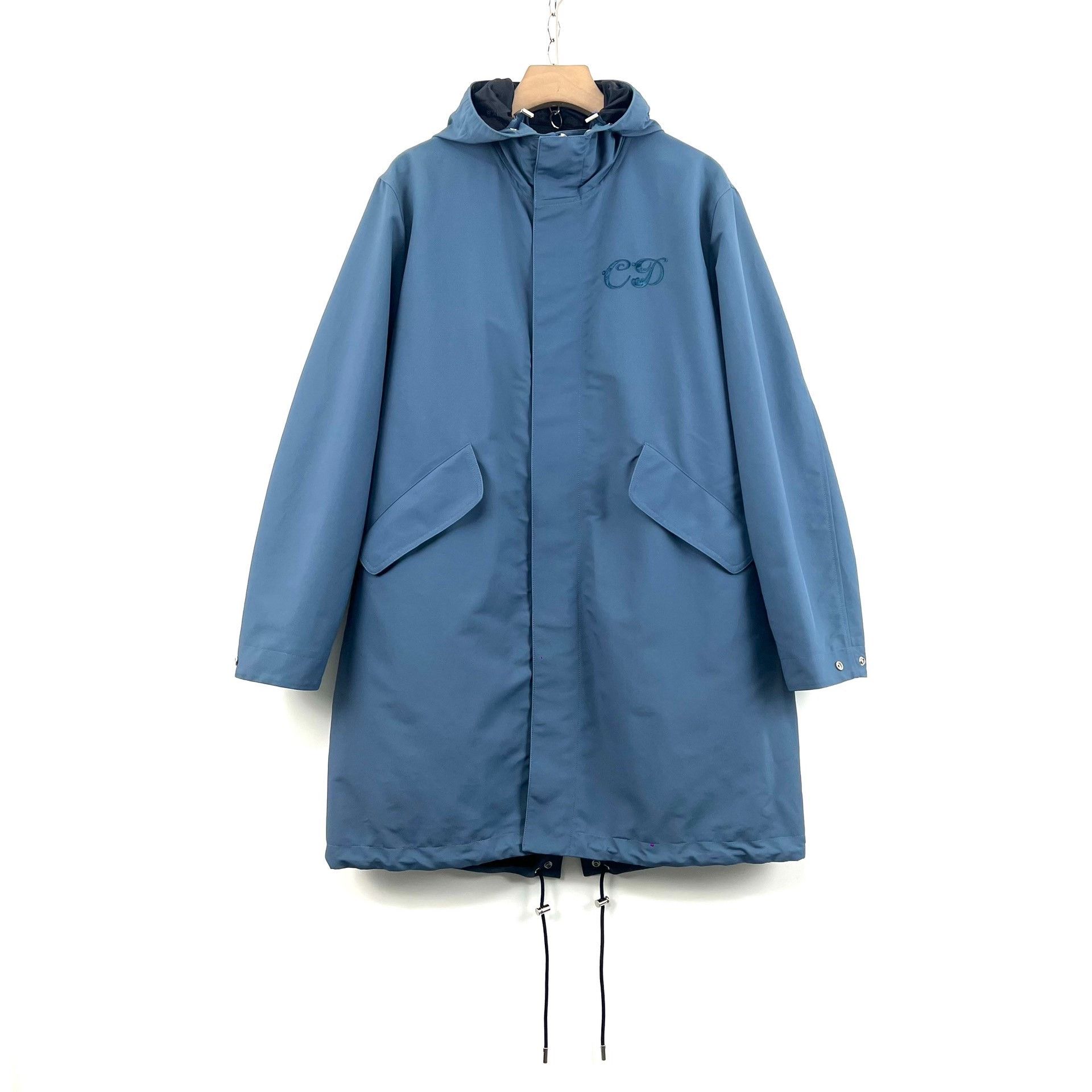 Dior Dior x Kenny Scharf Embroidered Logo Blue Parka Size US S / EU 44-46 / 1 - 1 Thumbnail