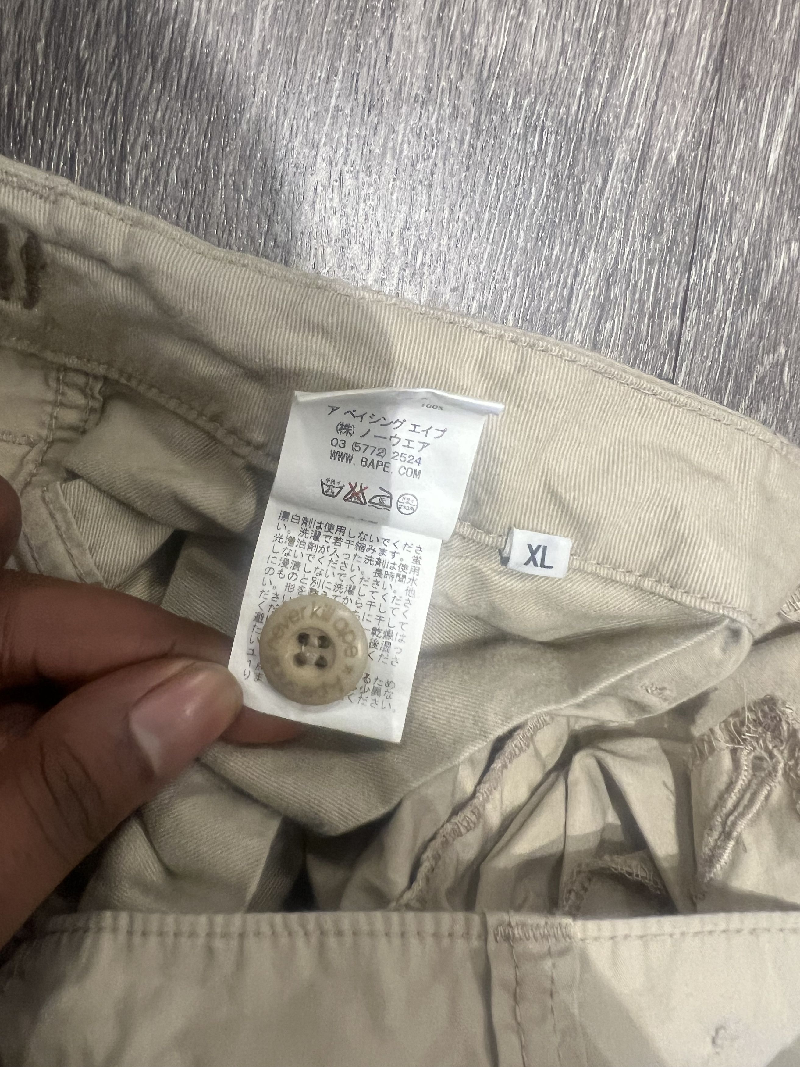 Bape BAPE cargo pants Size US 36 / EU 52 - 10 Thumbnail