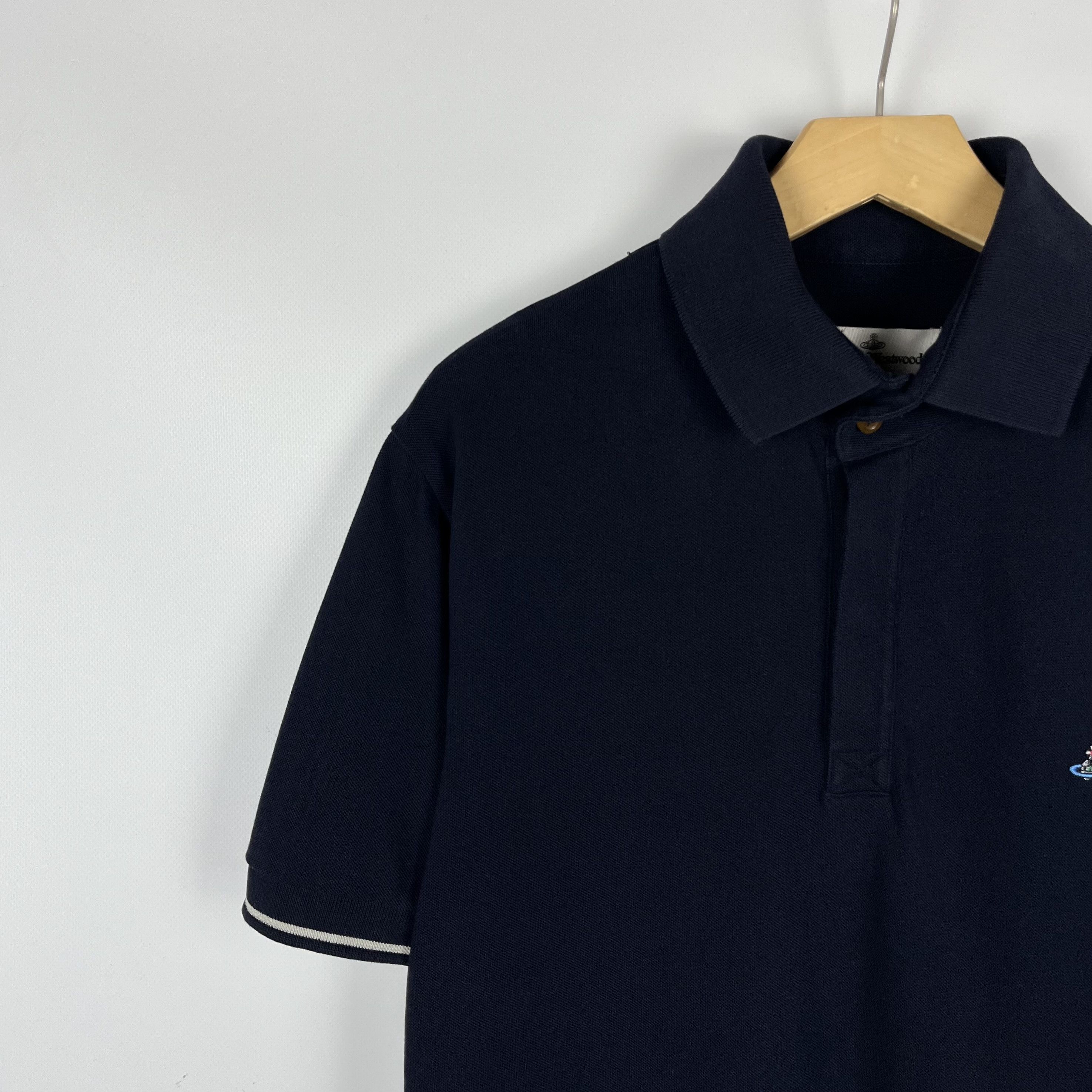 Vivienne Westwood Vivienne Westwood Orb Logo Polo Shirt Size US L / EU 52-54 / 3 - 5 Thumbnail