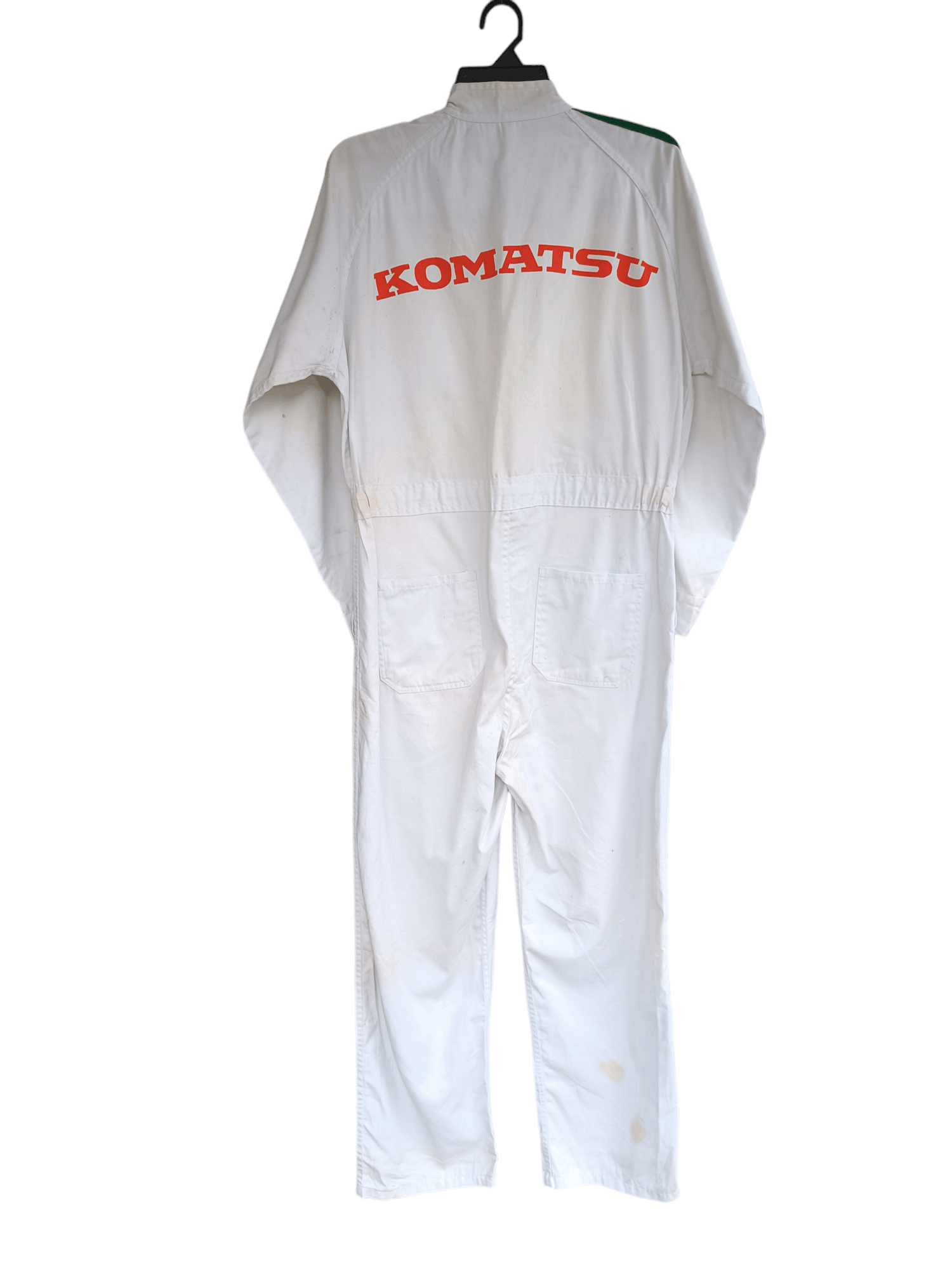 image of Vintage Komatsu Workwear Coverall in White, Men's (Size 36)