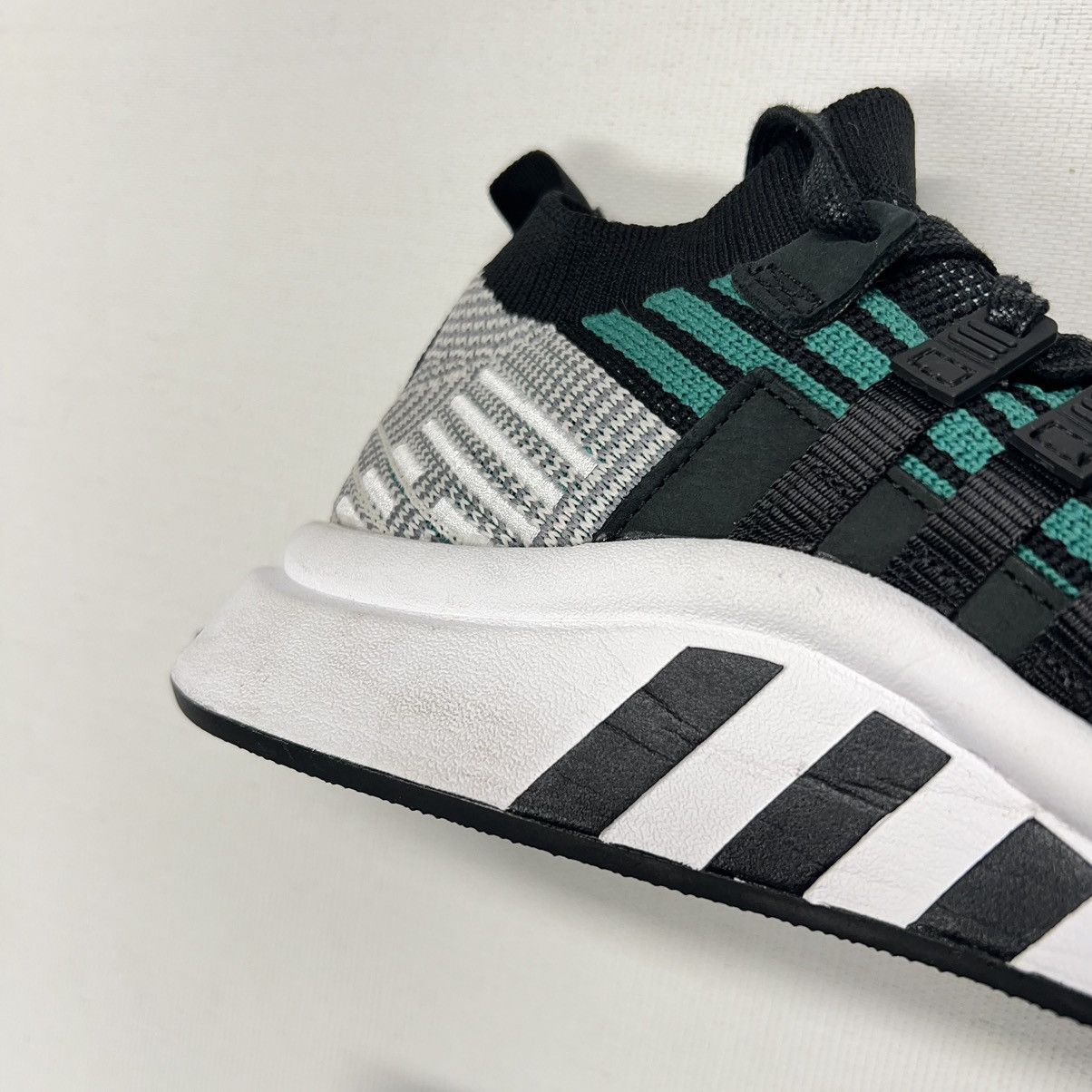 Adidas Adidas EQT Support Mid Active Sneaker Green Knit Running Size US 7 / EU 40 - 3 Thumbnail