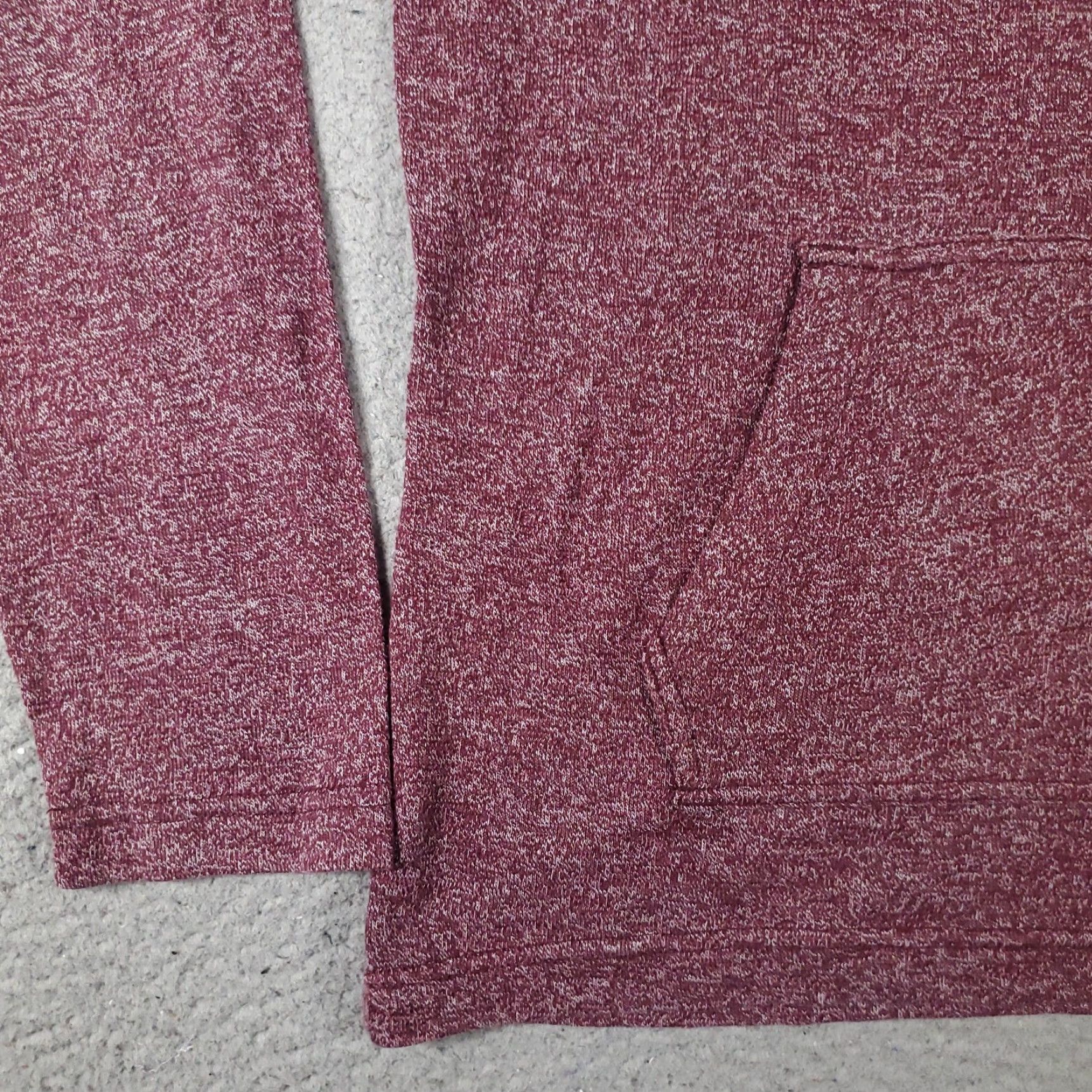 Abercrombie & Fitch Abercrombie & Fitch Red Hoodie Mens Medium Pullover Sweatshirt Casual Knit Mock Neck Size US M / EU 48-50 / 2 - 4 Thumbnail