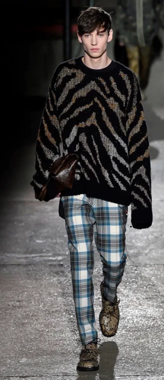 Dries Van Noten Dries Van Noten Dris Van Notan 2018 Wool Pants with Apron- Size US 44 / EU 60 - 4 Thumbnail