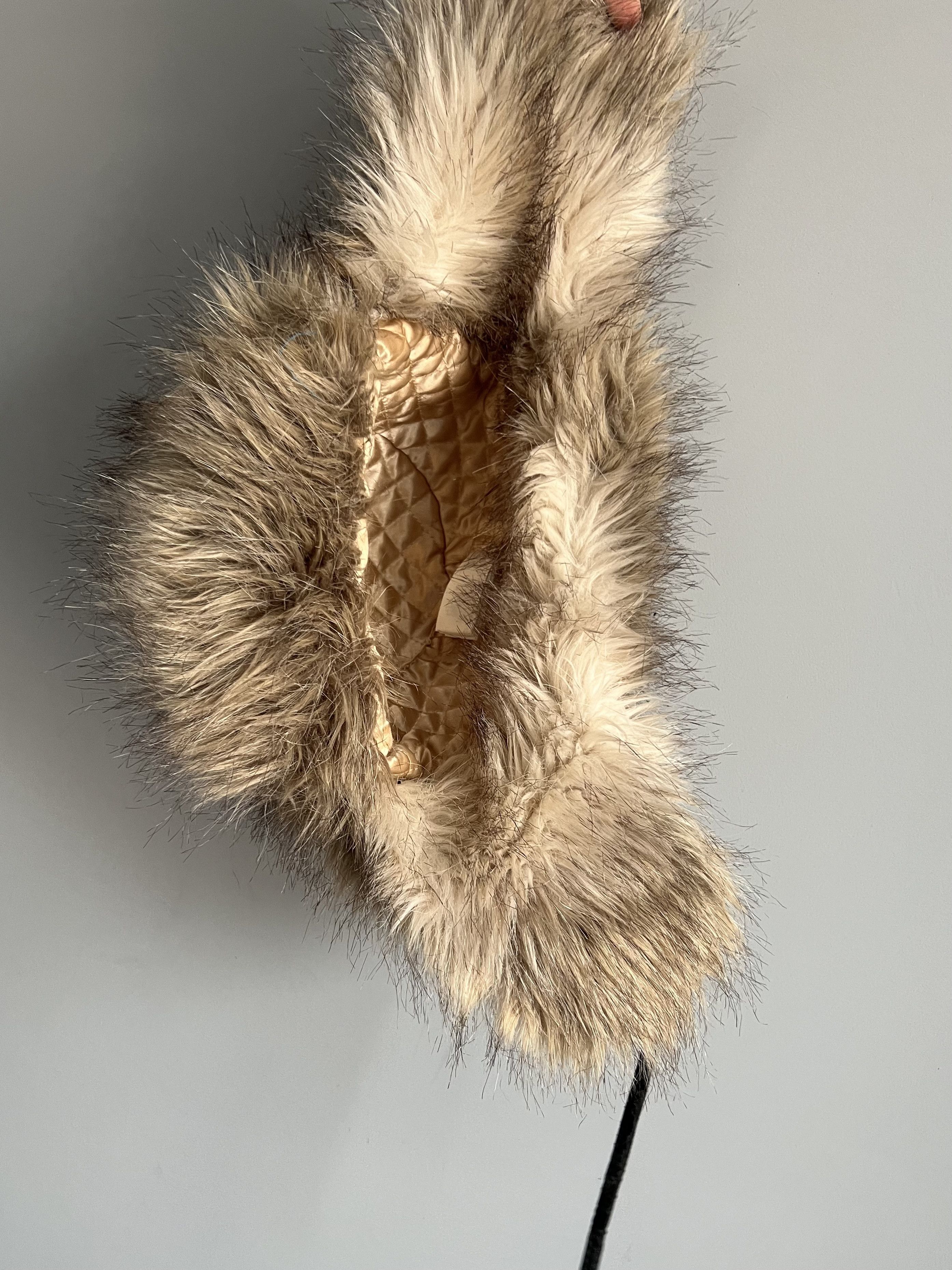 Japanese Brand Amazing Faux Fur Y2K Ushanka Hat (Trapper Hat) Size ONE SIZE - 7 Thumbnail