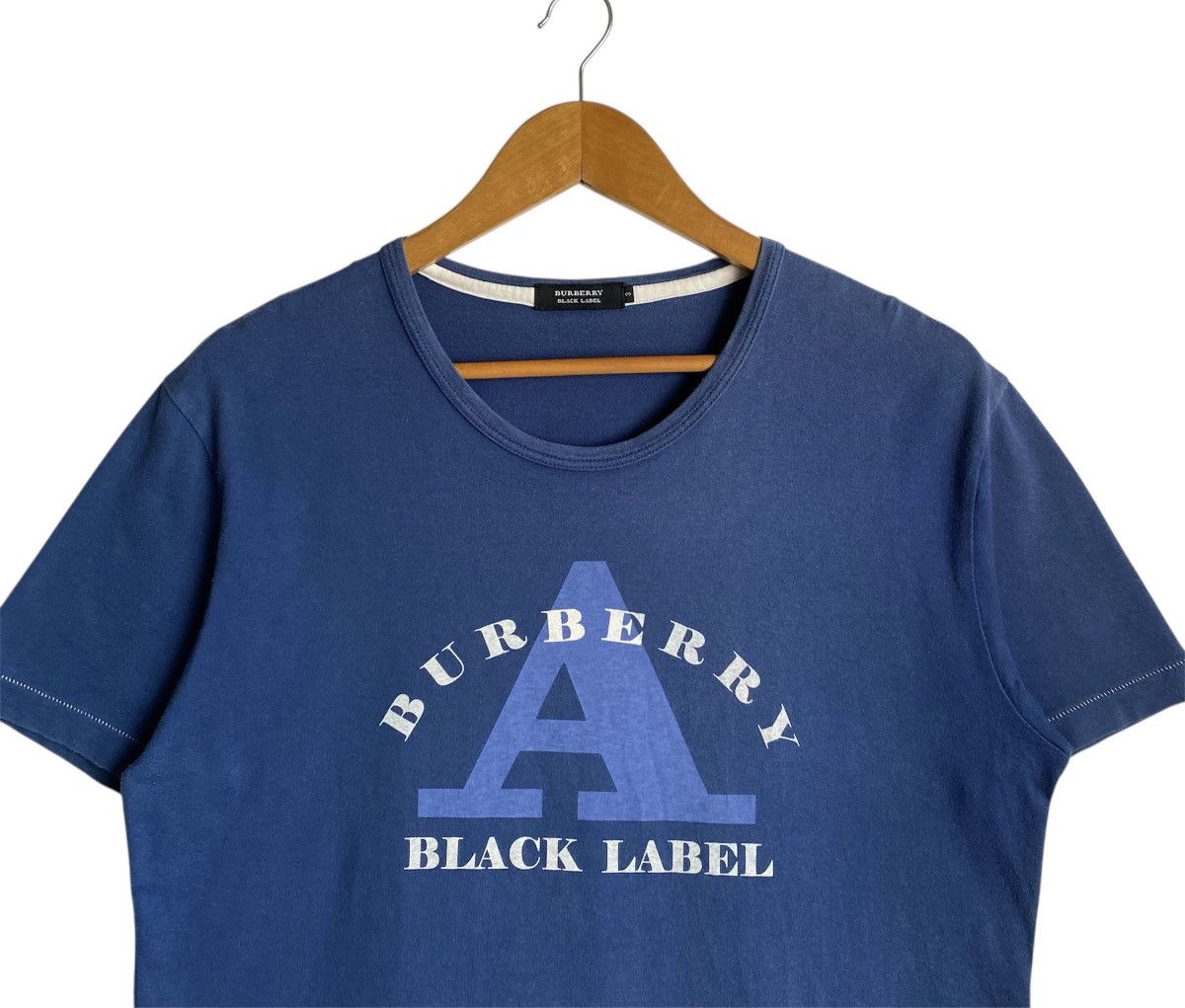 Burberry Rara🔥Burberry Black Label Shirt Big Logo Spell Out Size US L / EU 52-54 / 3 - 5 Thumbnail