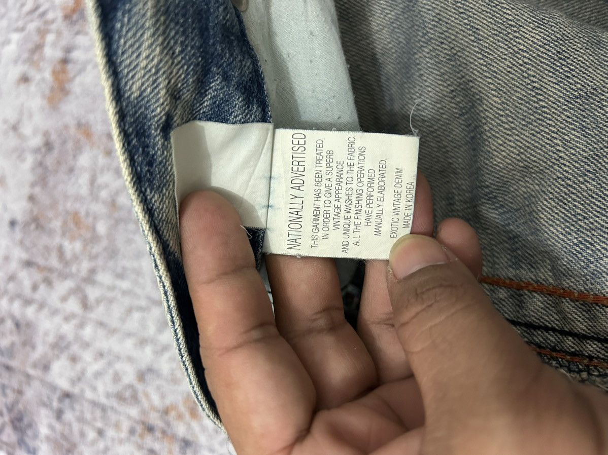 If Six Was Nine × Isamu Katayama Backlash × Japanese Brand Lolita Washed Buckle Back Cropped jeans Size US 32 / EU 48 - 17 Thumbnail