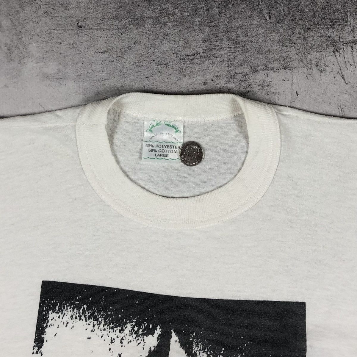 Vintage 90s Dinosaurs Live Natural History Museum Footprint Tee Size US L / EU 52-54 / 3 - 5 Thumbnail