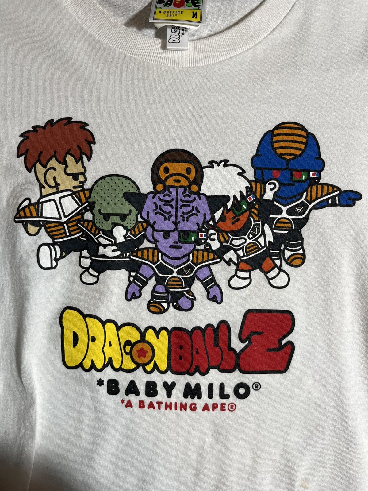 Bape Bape x Dragonball Z Saiyan L/S Tee Size US M / EU 48-50 / 2 - 3 Thumbnail