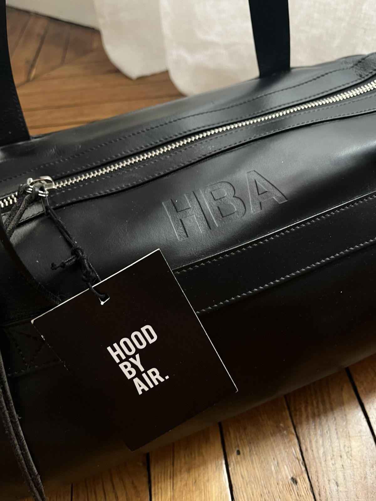 Hood By Air Zenith Leather HBA Duffle Bag Runway Piece Size ONE SIZE - 2 Thumbnail