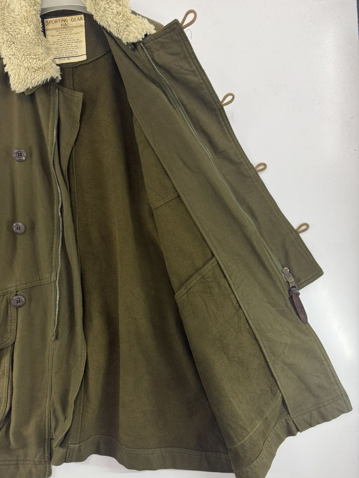 Hai Sporting Gear 🔥 Hai Sporting Gear ISSEY MIYAKE Downline TYPE N-3B PARKA -M Size US M / EU 48-50 / 2 - 13 Thumbnail