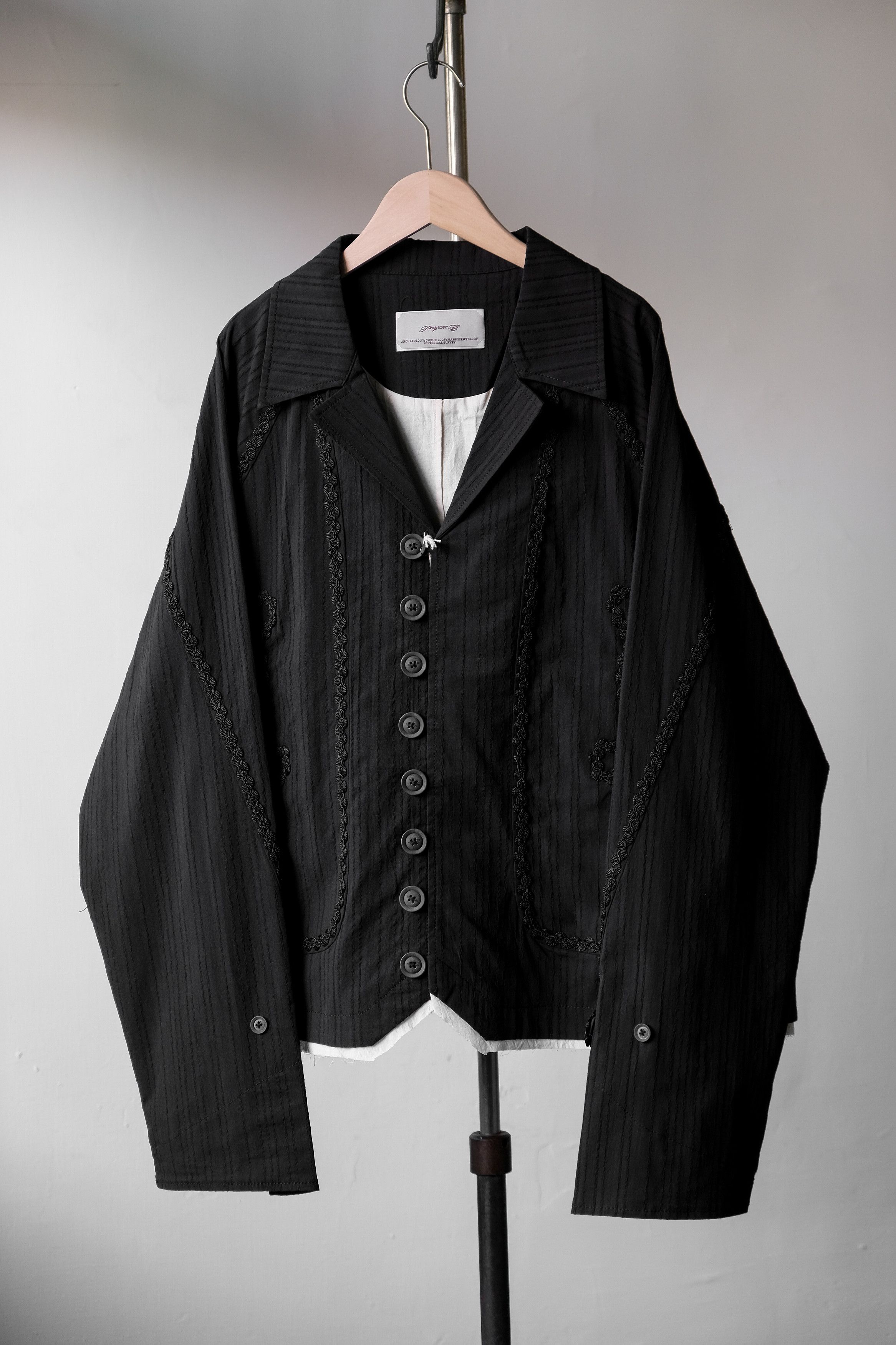 image of Professor E Professor.e Palace Coach Jacket in Black, Men's (Size Medium)