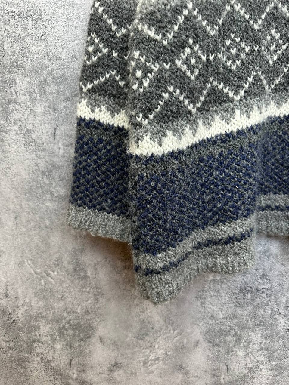Other Celtic & Co Fair Isle Organic Wool Alpaca Sweater Scotland Size M / US 6-8 / IT 42-44 - 6 Thumbnail