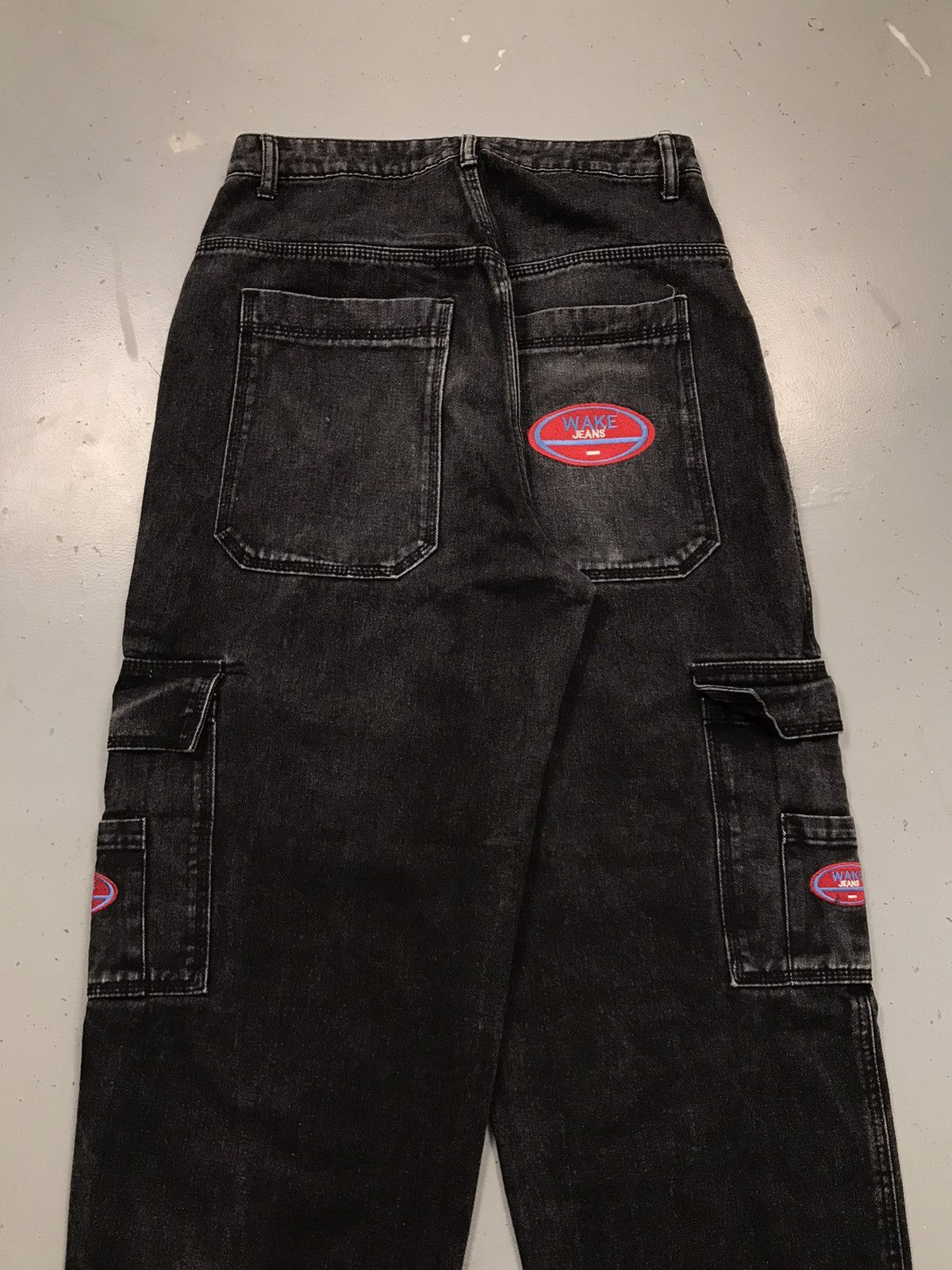 Shein Vintage SHEIN faded baggy cargo denim Size US 32 / EU 48 - 13 Thumbnail