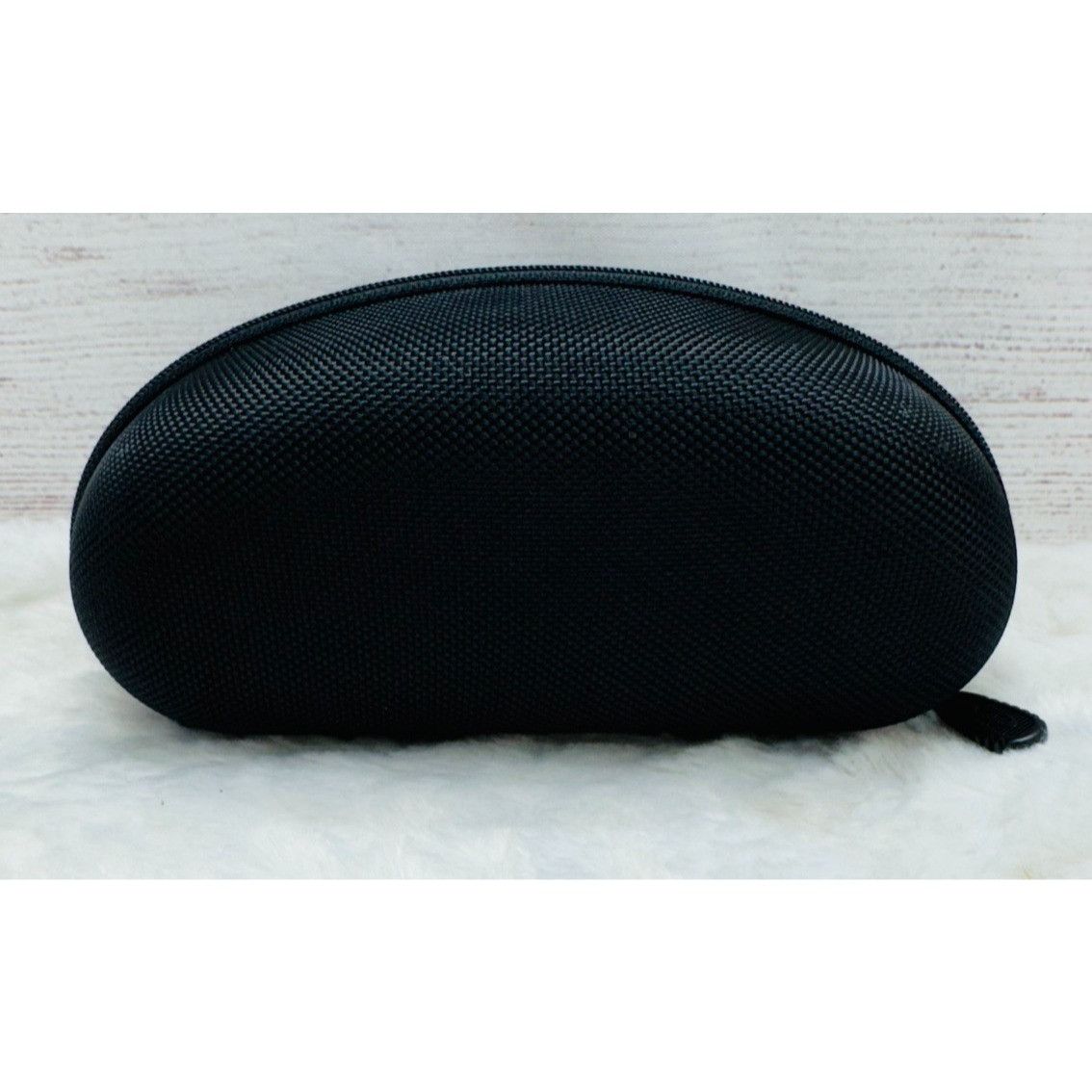 Oakley OAKLEY Sunglasses Case BLACK Semi-Hard Zipper Clamshell EUC Size ONE SIZE - 2 Thumbnail