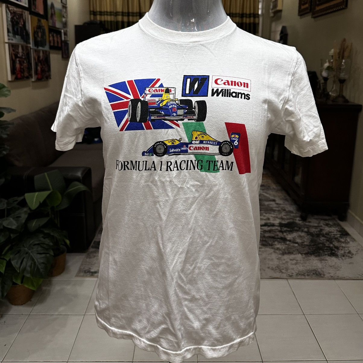 Vintage Canon William Formula 1 Racing Team Tshirt