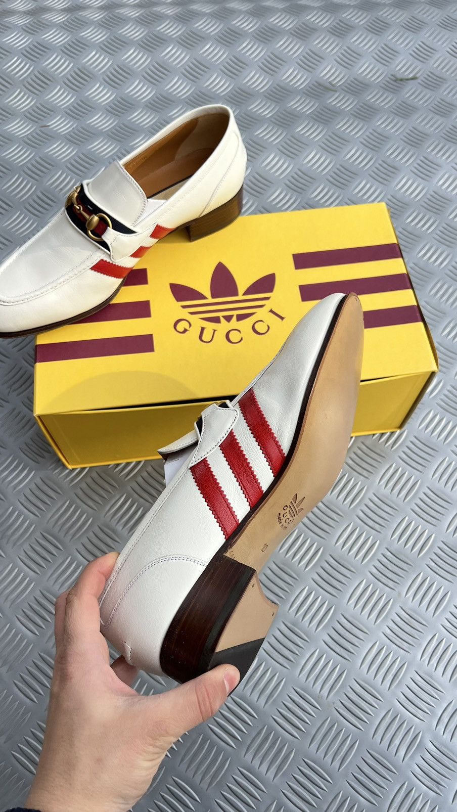 Gucci Gucci x Adidas Size US 10 / EU 43 - 8 Thumbnail