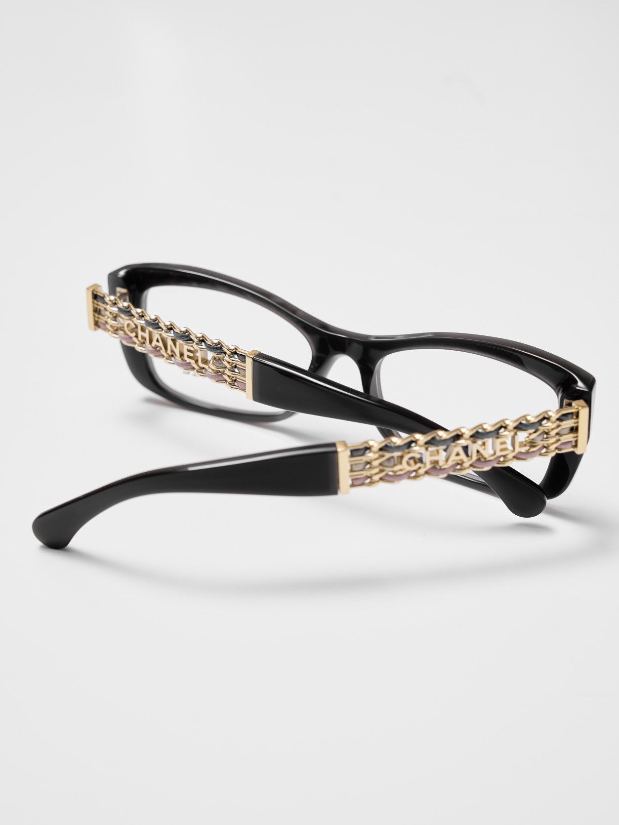 Chanel CHANEL 0CH3484Q 1716 Sunglasses BLACK/GOLD Size ONE SIZE - 8 Thumbnail