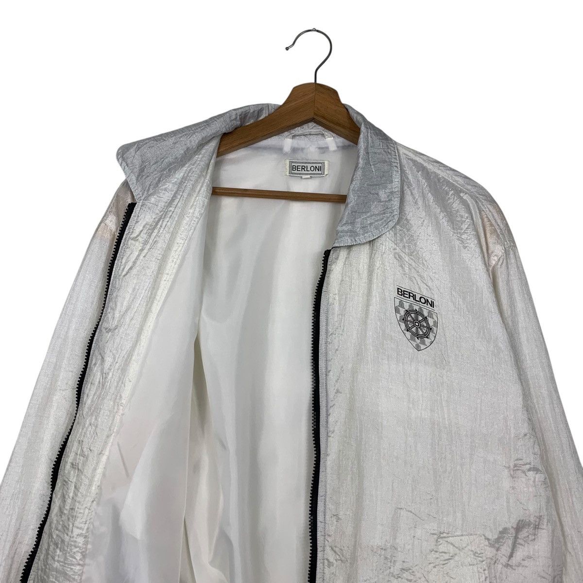Japanese Brand BERLONI Light Jacket #2430-C109 Size US L / EU 52-54 / 3 - 10 Thumbnail