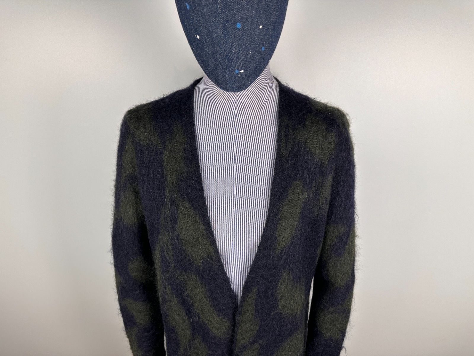 Cos COS Mohair Wool Blend Animal Print Long Cardigan Size XS Size XS / US 0-2 / IT 36-38 - 2 Thumbnail
